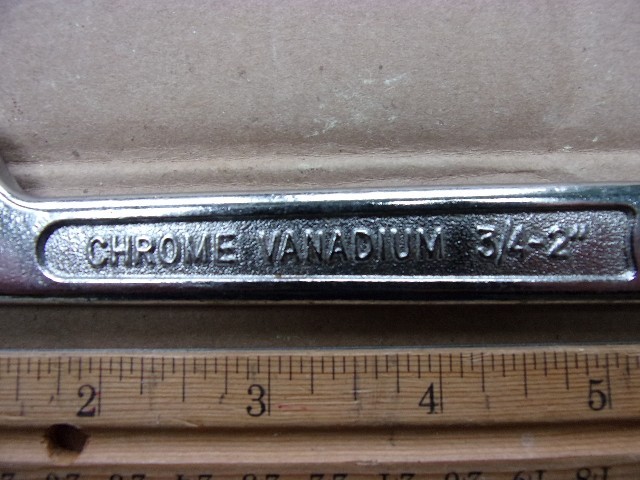 CHROME VANADIUM SPANNER 3/4 – 2 INCH
