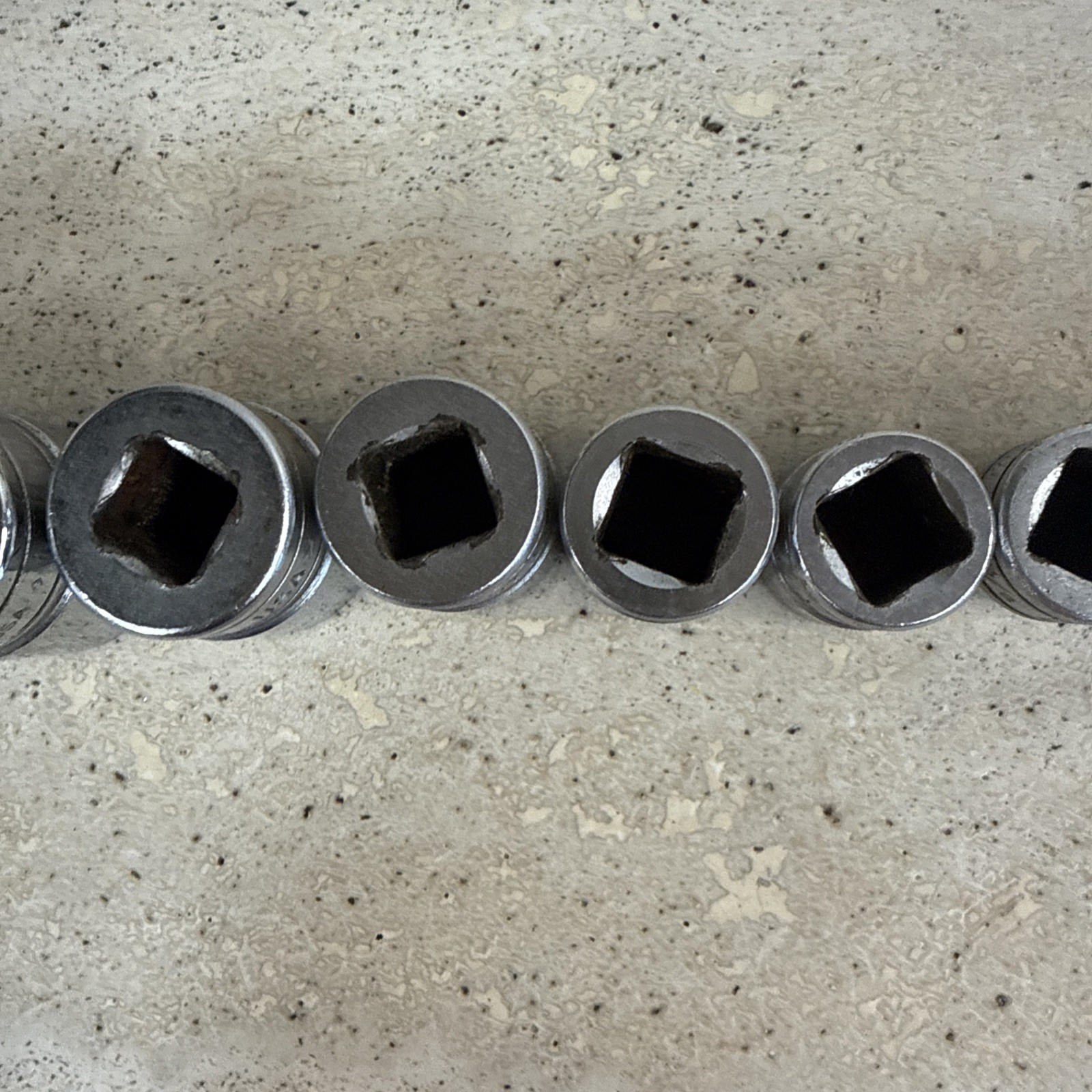 Snap On 9 Piece Set Wrench Sockets FS See Description