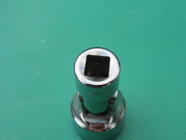 SNAP ON TMU181A 9/16″ 12 POINT 1/4″ DRIVE SAE UNIVERSAL SWIVEL SOCKET NEW LOGO