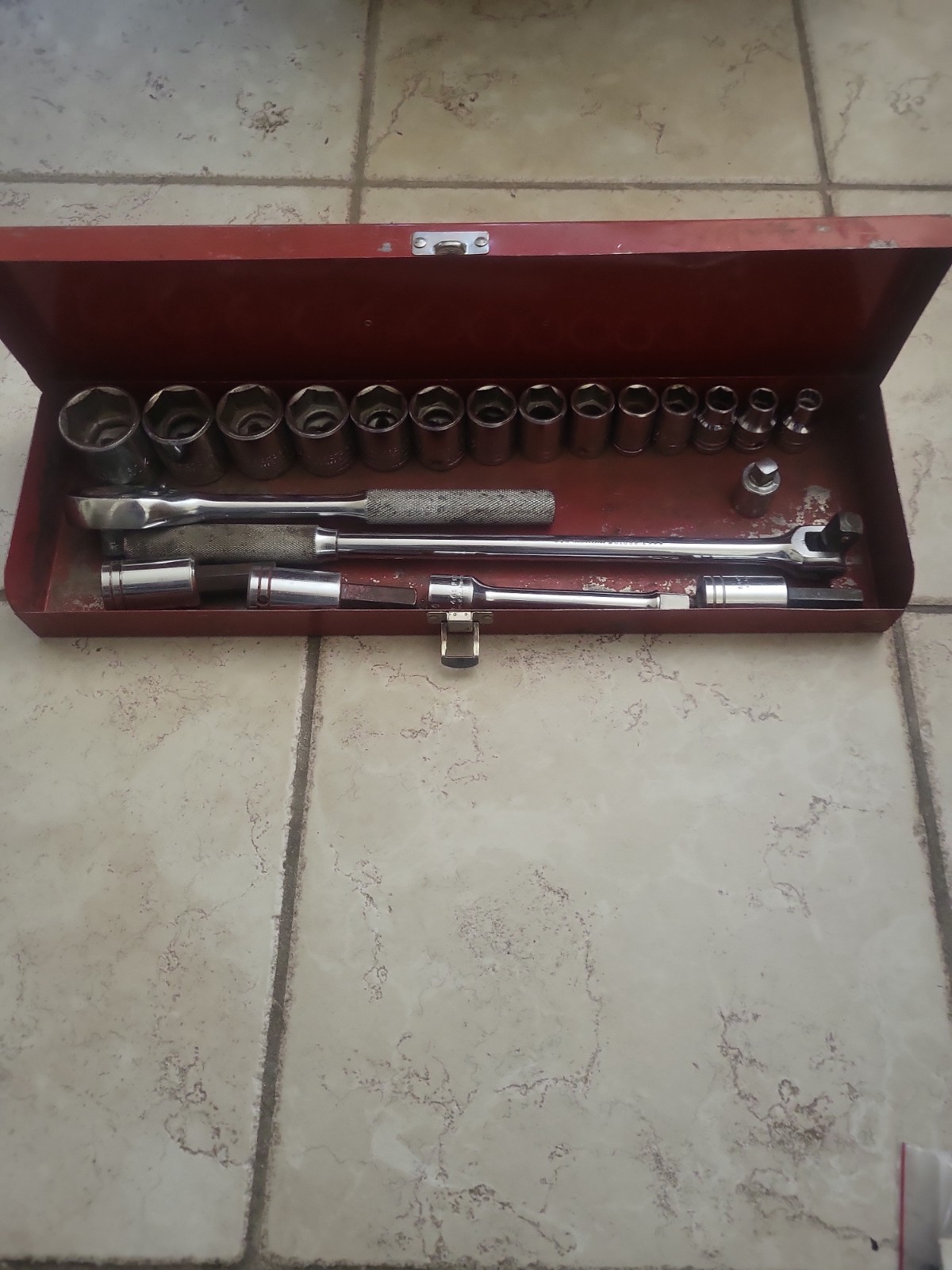 Vintage 1950’s Proto 1/2 » Socket Set SAE 6PT Used 21 Piece 9005A