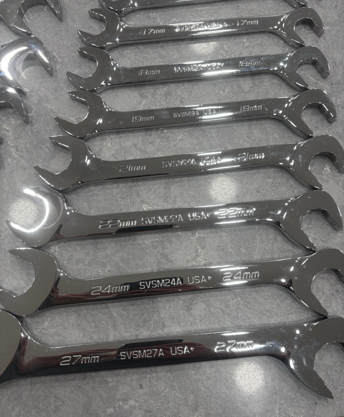 Snap-On FDP SAE And Metric Four Way Angle Wrench Set