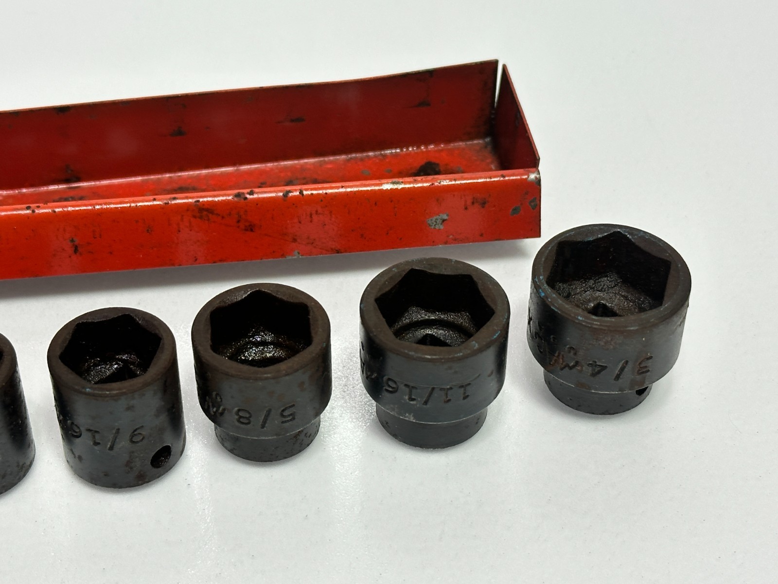 MAC Tools USA 8pc 3/8″ Drive XP SAE 5/16-3/4” 6-Point Shallow Impact Socket Set