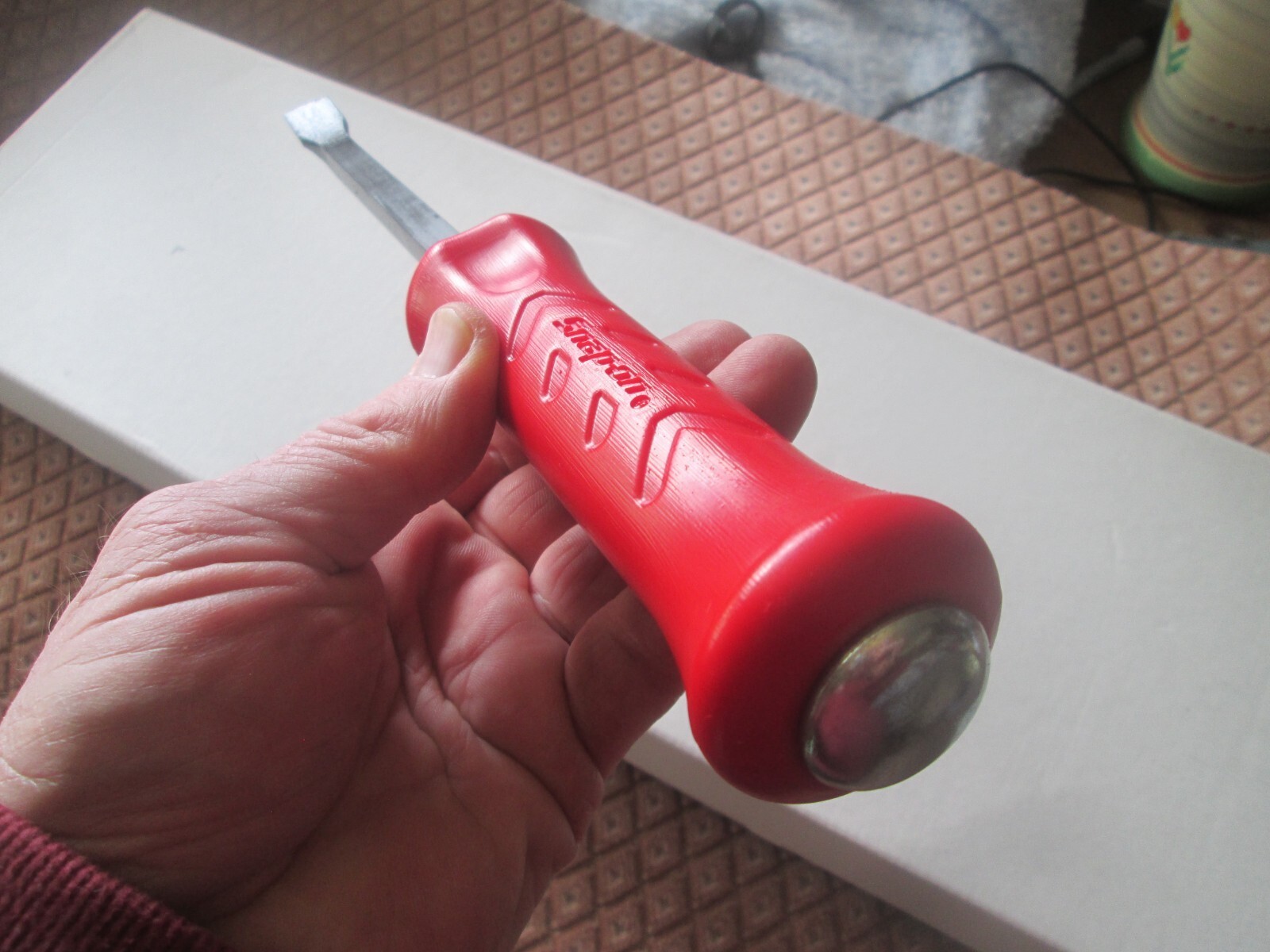 snap on striking prybar reliable 12″ classic red new premium tool USASPBS12A