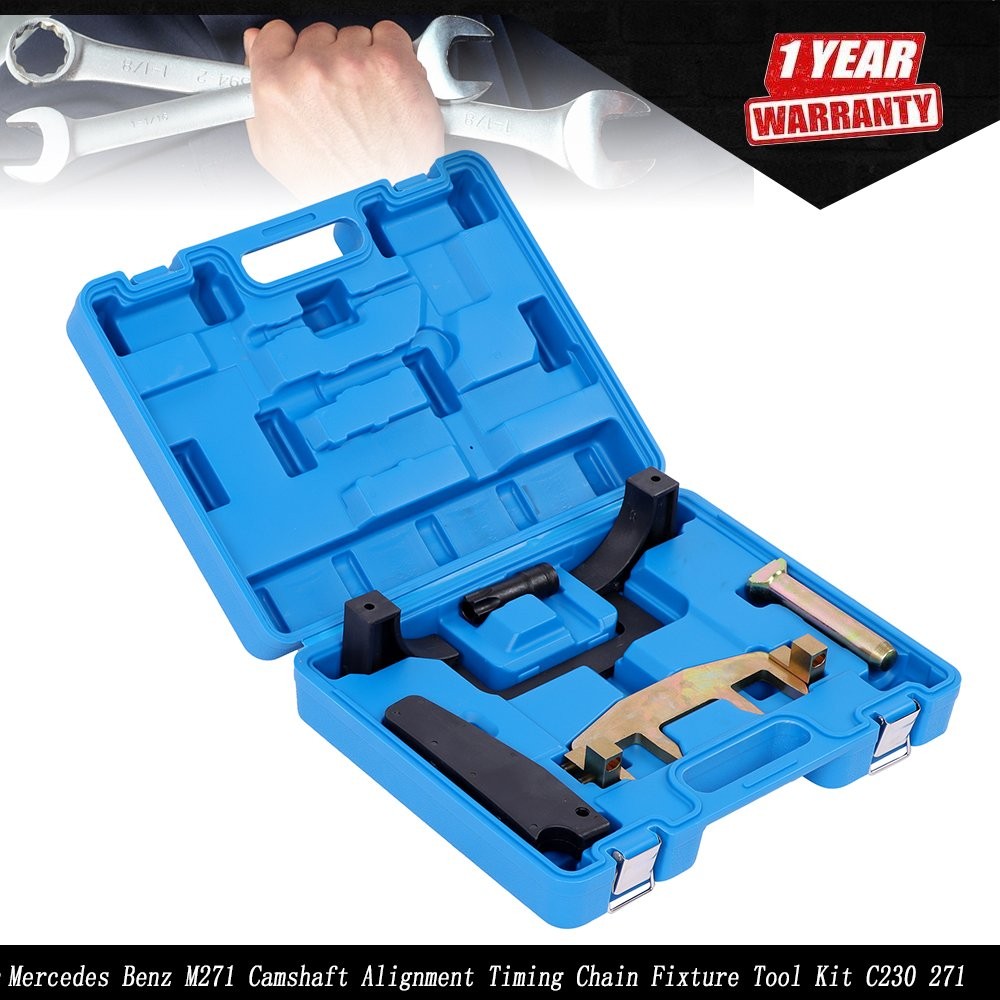 Camshaft Alignment Timing Chain Fixture Tool Kit for Mercedes Benz M271 C230 271