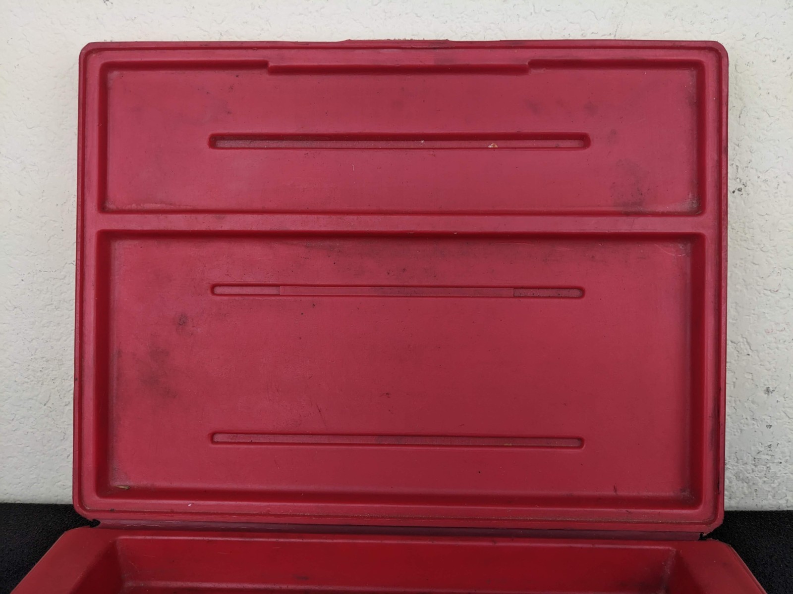 #bn673 Snap-on PB16A 3/8 Drive Socket Wrench Set CASE ONLY – LATCH BROKEN