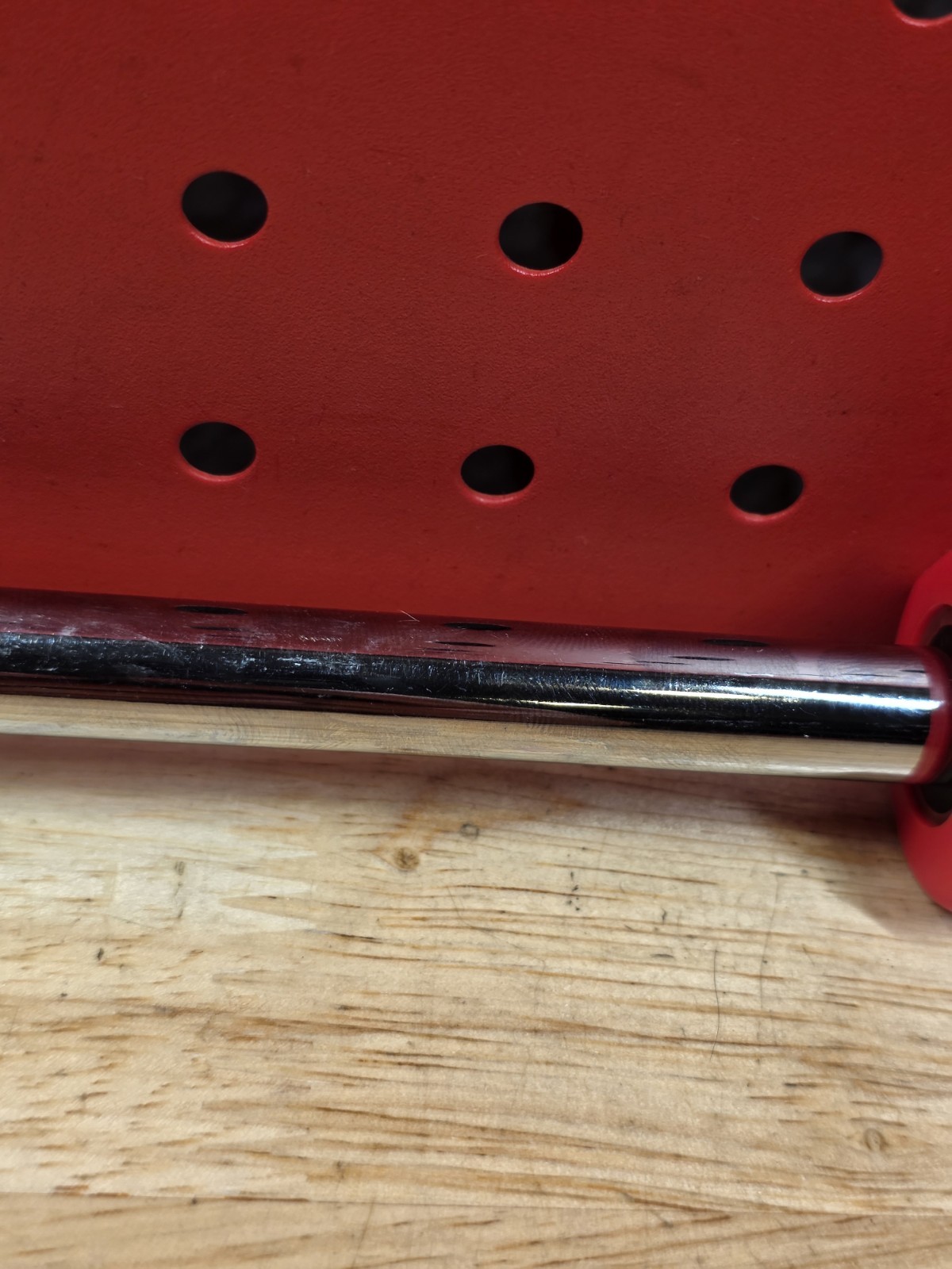Snap-on Tools SGF50B LIGHTLY USED RED 3/8″ Drive Soft Grip Standard Shank Driver