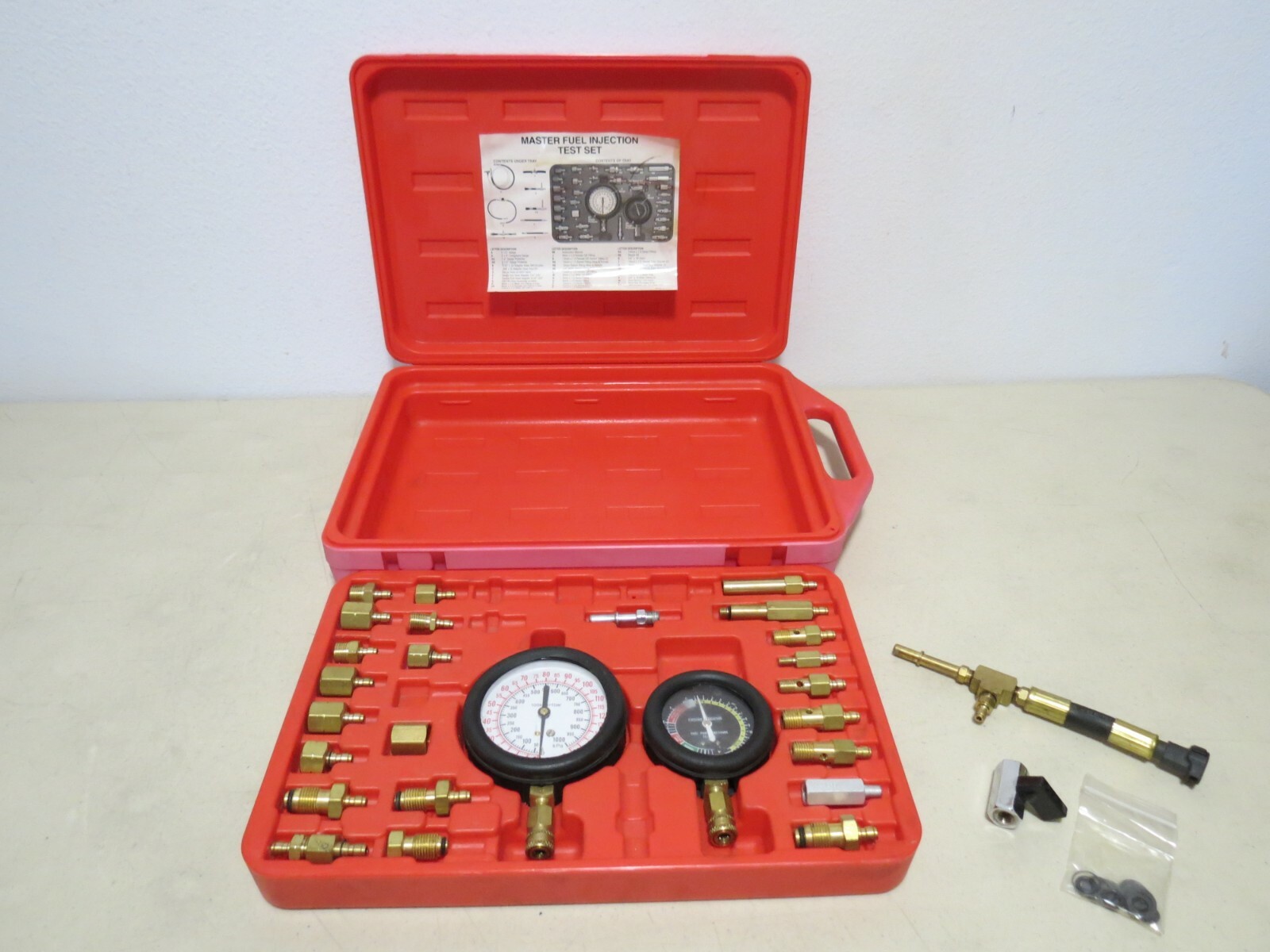 MASTER FUEL INJECTION TEST SET 145 PSi LISLE 55700 USA – USED