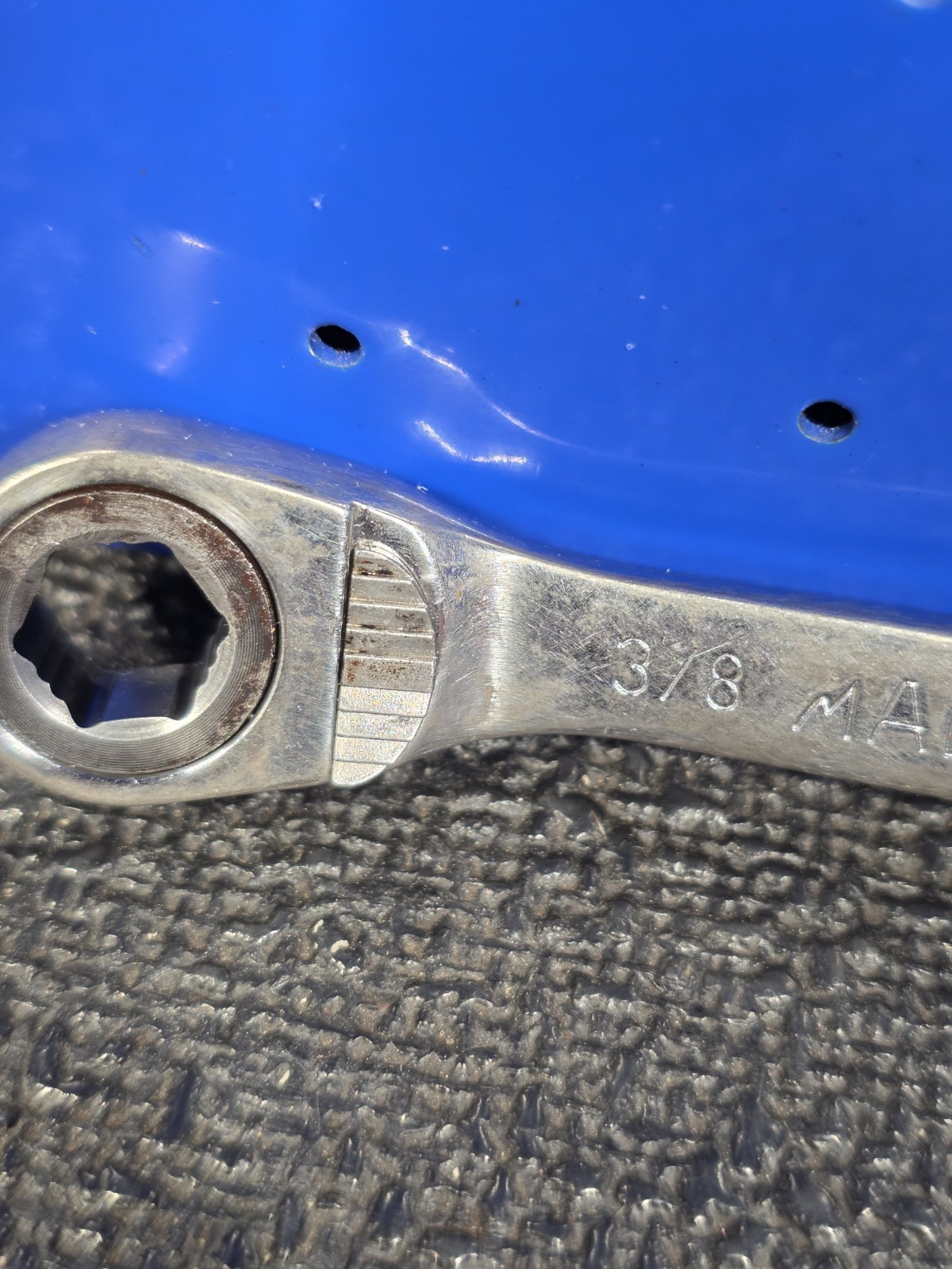 MAC Tools RWS126 3/8″ 12-Point Stubby Reversible Combination Ratchet Wrench