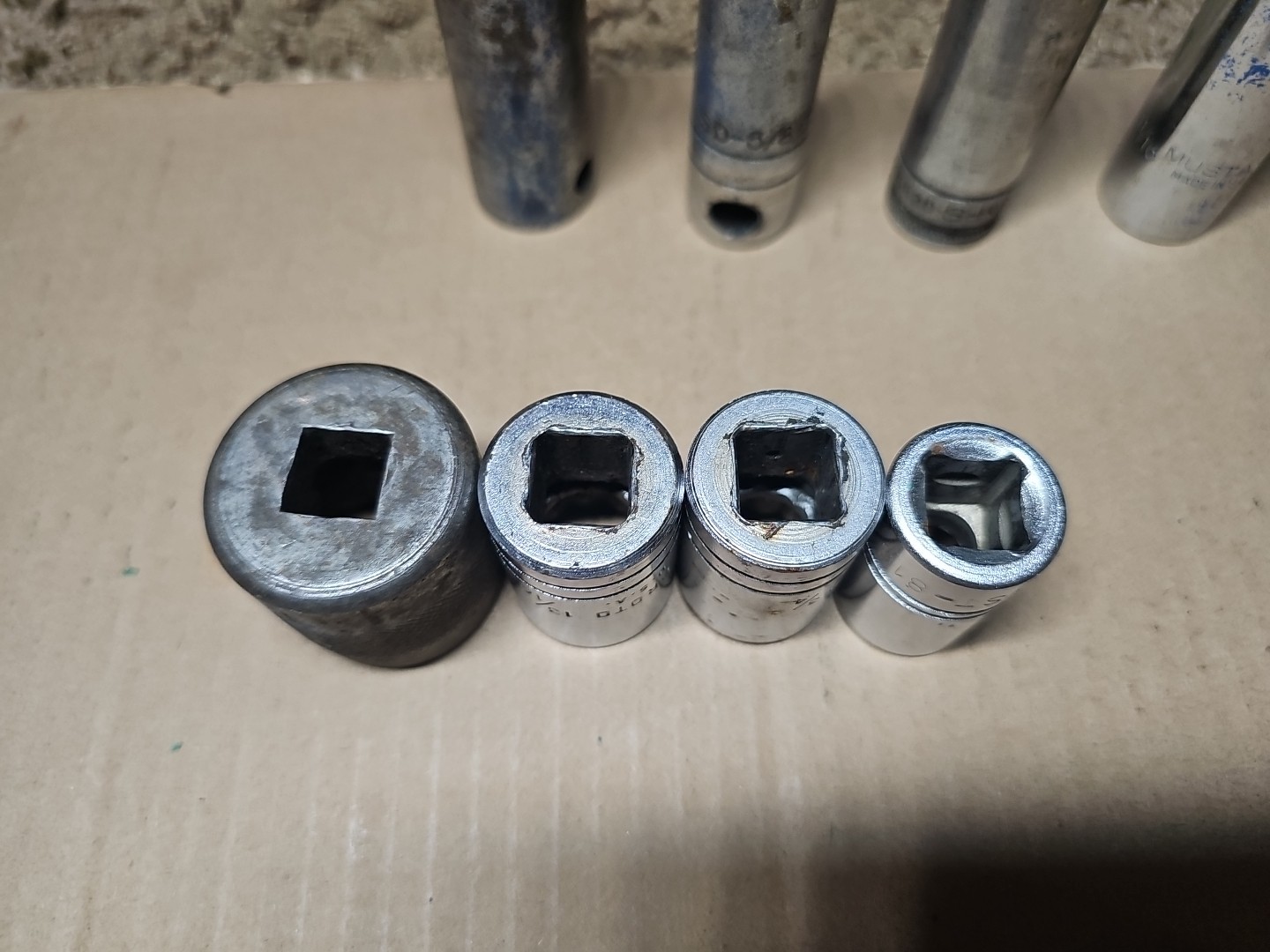 Vintage Various Socket Lot of 21 Ward’s P&C S-K TrueCraft Proto
