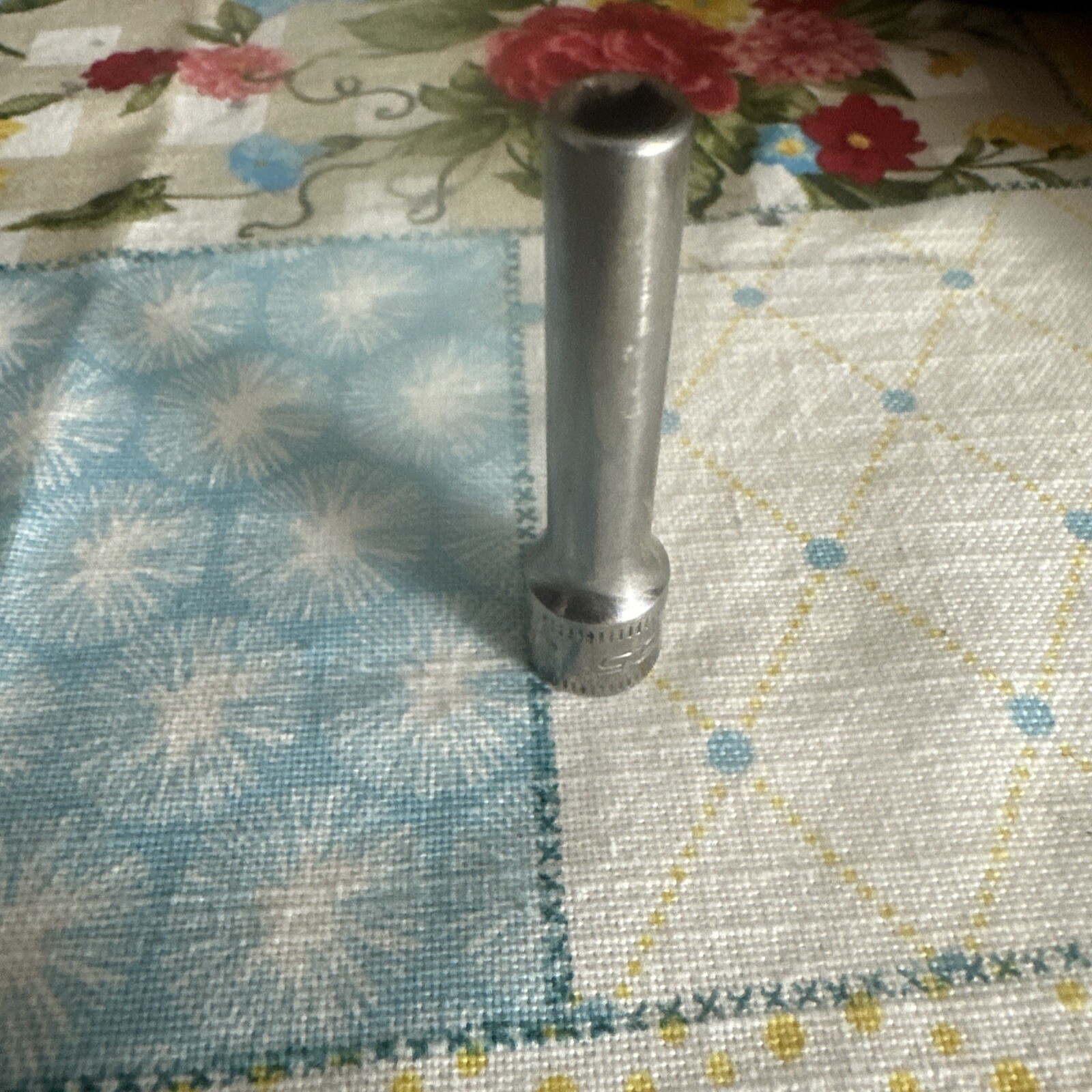 Vintage Snap on STMM5.5 1/4″ Dr 6pt Metric 5.5mm Deep Socket USA