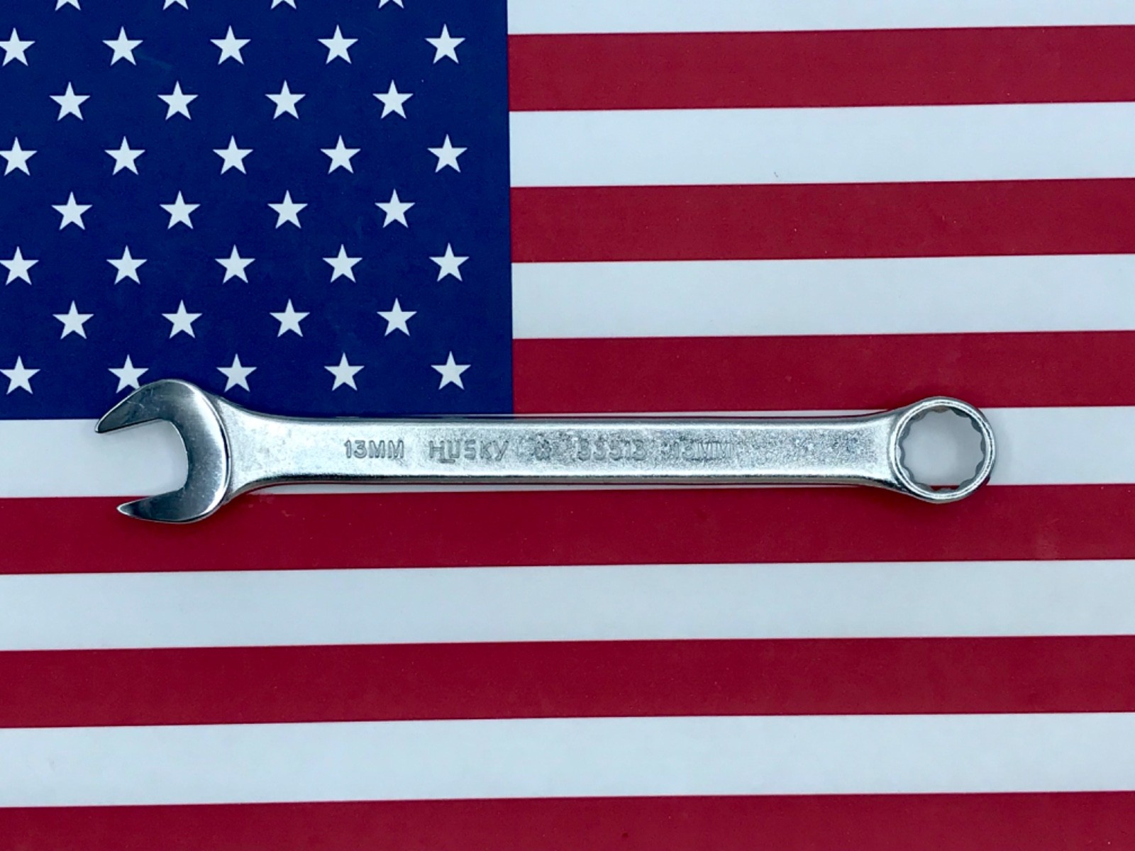 Vintage NOS Husky USA 🇺🇸 Metric Combination Wrenches, 12 Point, You Pick Size!