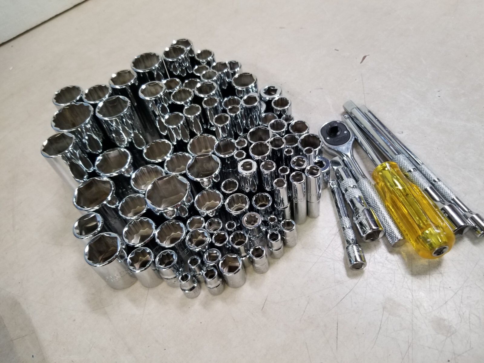 Lot of 96 Proto Socket Set – Various Sizes