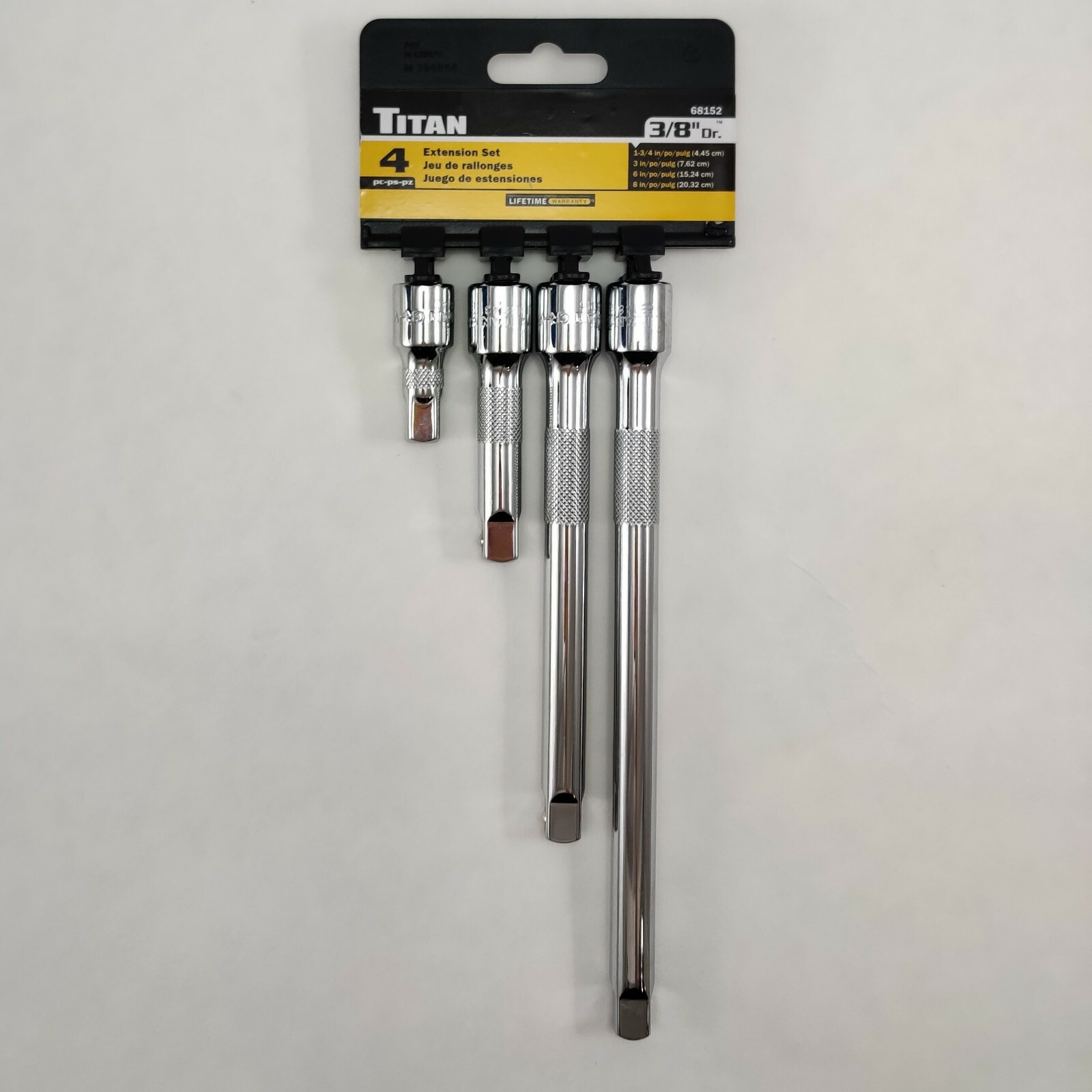 Titan 68152 3/8″ Drive 4pc Extension set
