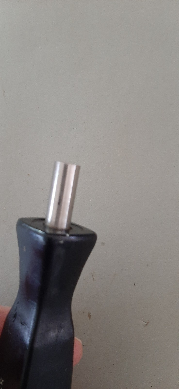 Snap-on SSDM1A Magnetic Hex Bit Holder Spinner Black Hard Handle Stubby READ!!