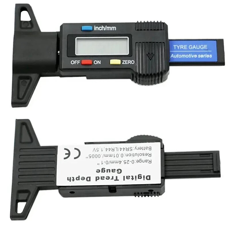 0-25mm Digital Measuring Caliper for Tread Depth of Automotive Tires