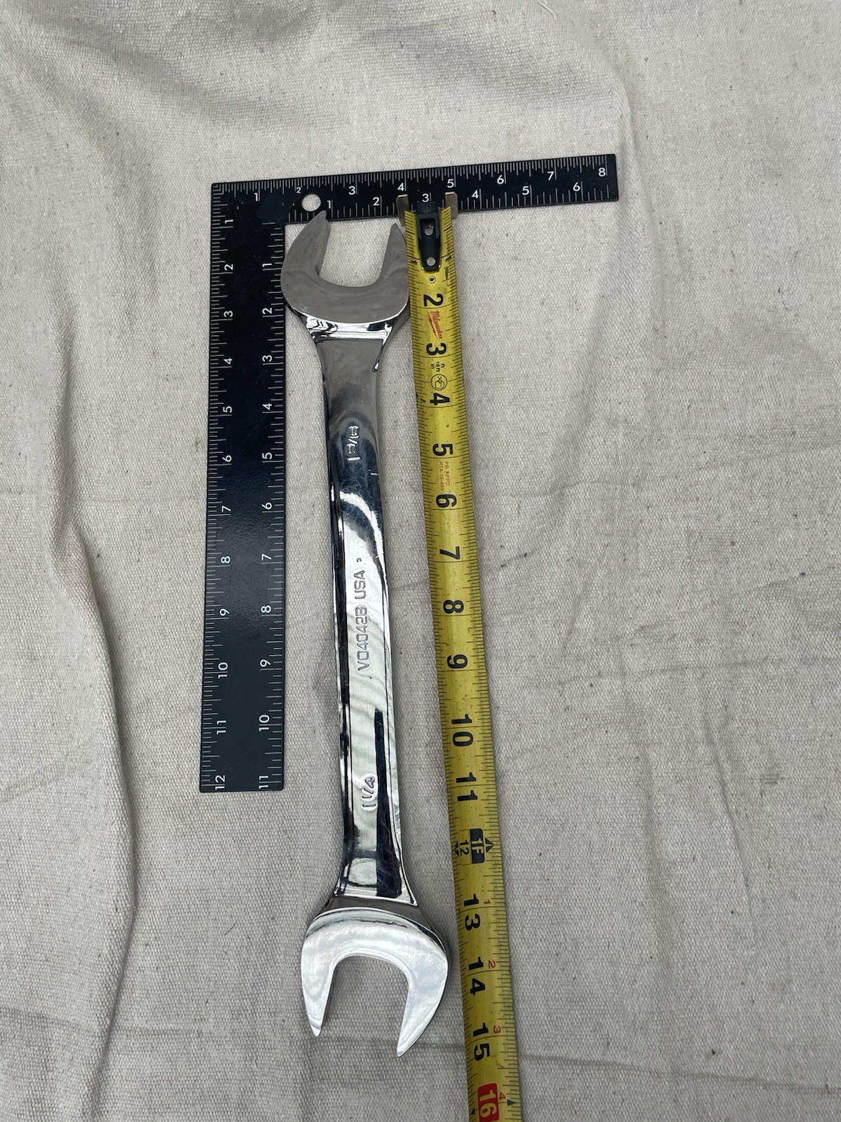 SNAP-ON VO4042B 1-1/4″ x 1-5/16″ Open End Wrench USA