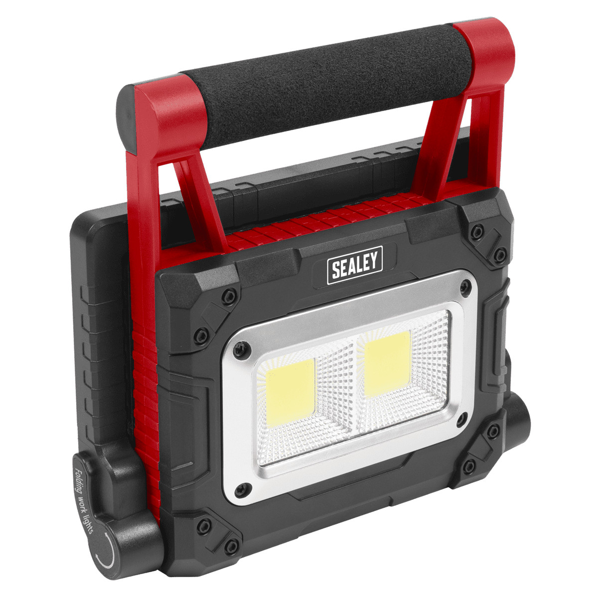 Sealey LEDFL15WS 15W LED Solar Powered Rechargeable Portable Floodlight