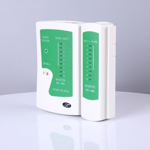 Portable Lightweight Network Cable Tester Reversal Fault Identification
