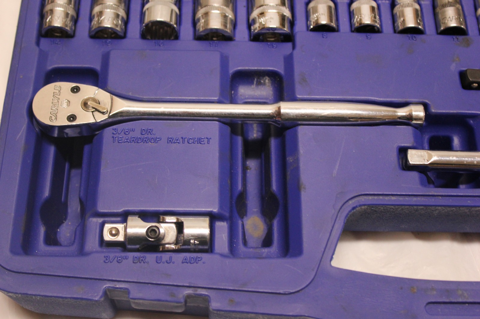 Napa Carlyle Tools Socket Set 3/8″ DR. SAE and Metric 49 Pc Set MSS3849 C2