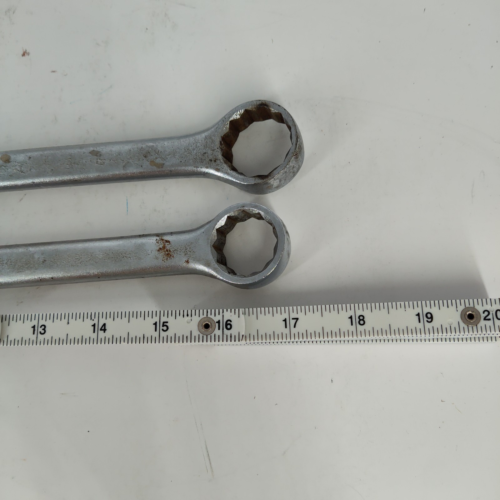 2X Vtg Proto 1150 1 1/8”~1 1/16” 1147 1 1/16 ~ 15/16″ Box End Wrenches USA