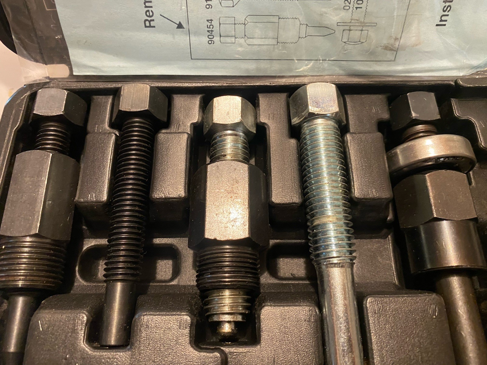 MAC Tools Deluxe A/C Clutch Hub Puller & Installer Kit AC20868 Missing 1 Piece