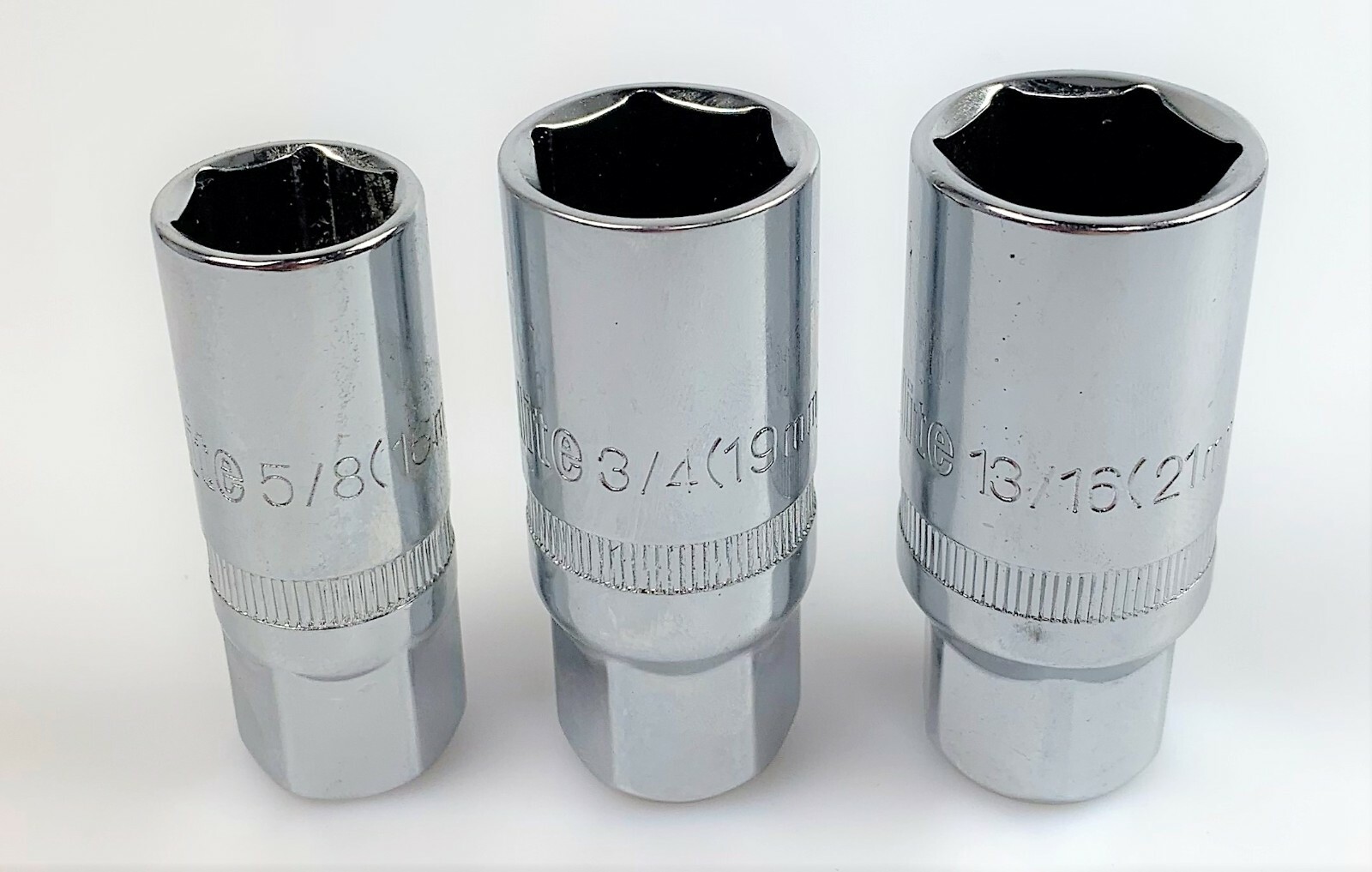 AutoLite Spark-Plug Socket Set 3pc 5/8» 3/4» 13/16» Great Quality