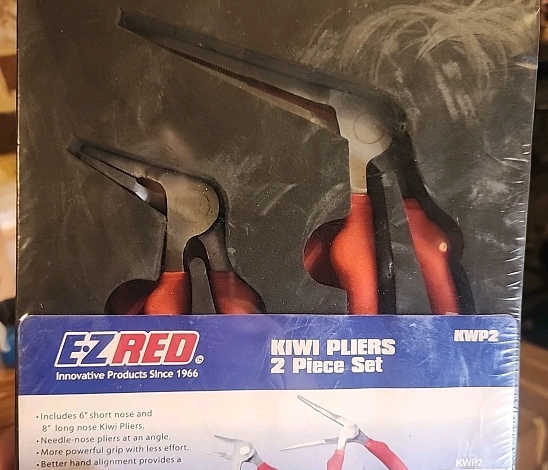 E-Z RED KWP2 New Kiwi Plier Set NEW