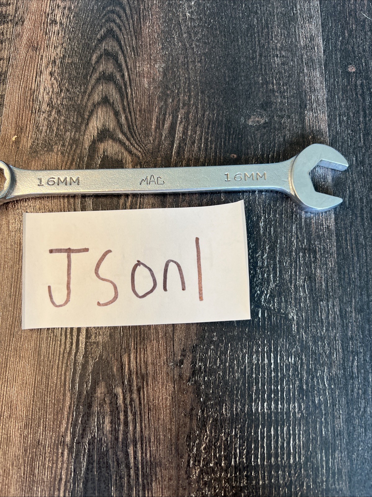 Mac Tools USA M16CW 16mm Metric Combination Wrench 12 Point Chrome