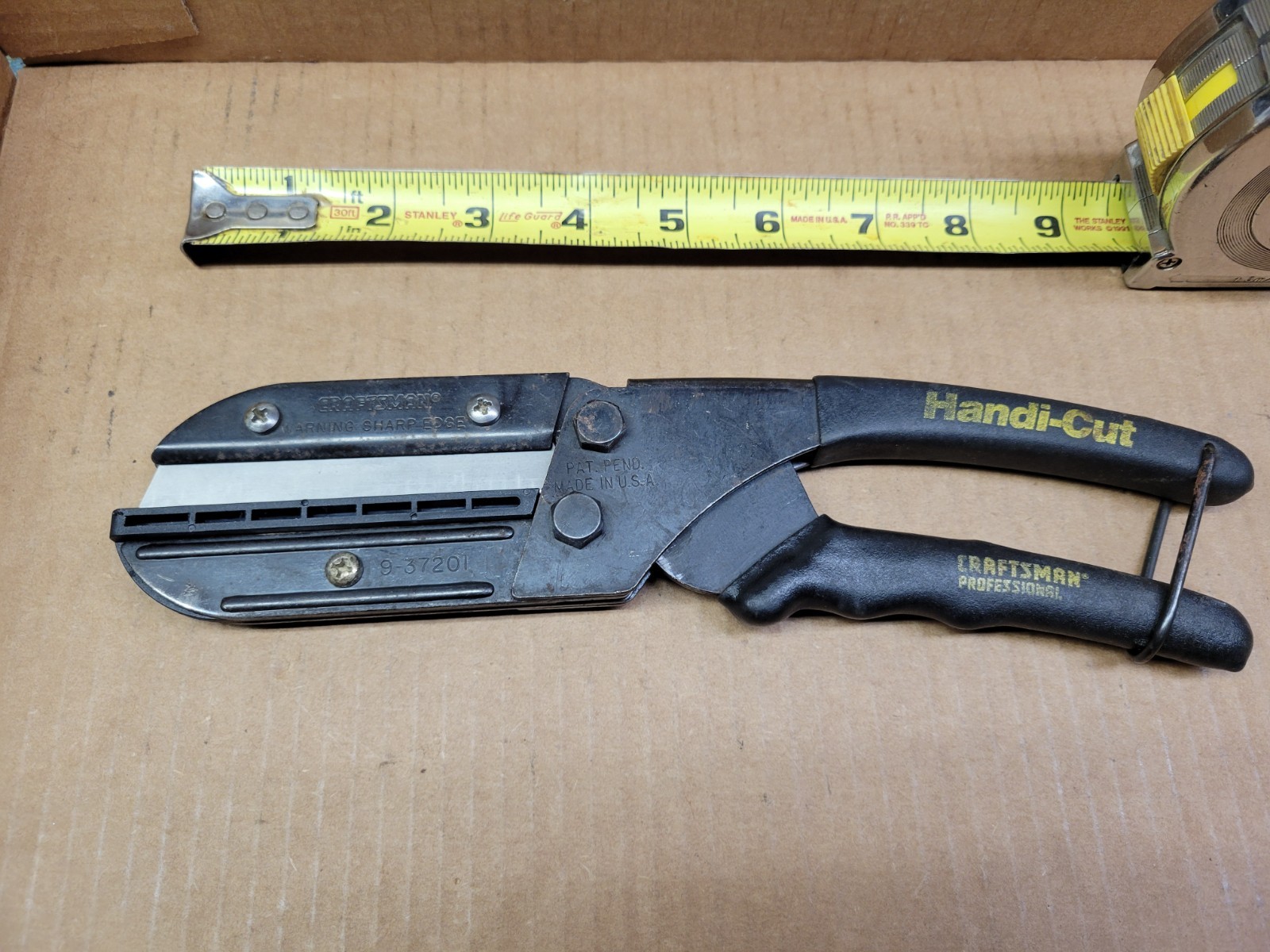 Craftsman Professional USA Handi-Cut with New Blade and Anvil No 37201