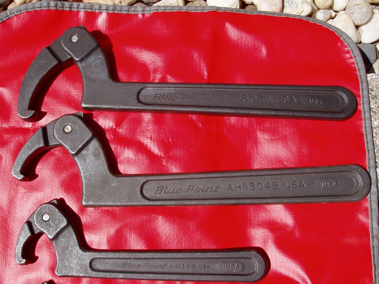 BLUE POINT HOOK SPANNER WRENCH SET AHS300 AHS301 AHS304 AHS307 + 1 WILLIAMS