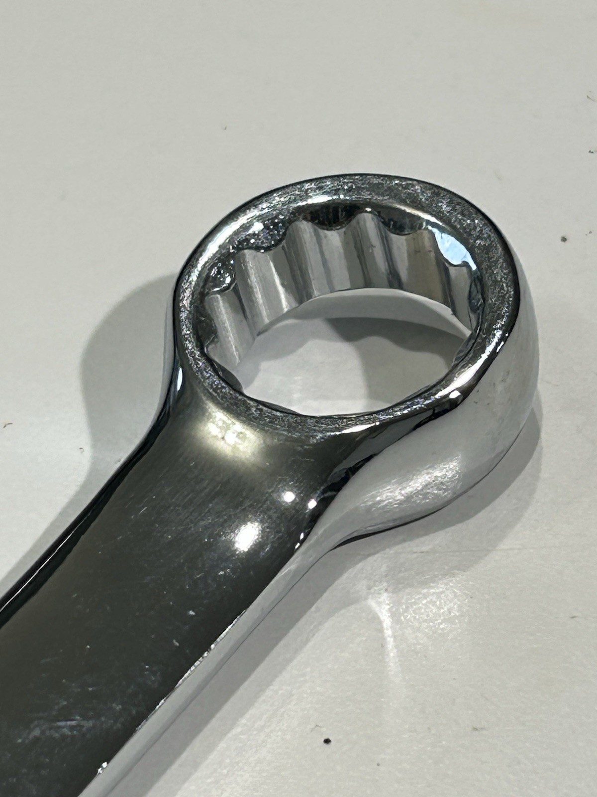 Pittsburgh New 17mm Long Handle Chrome Combo Wrench 12pt
