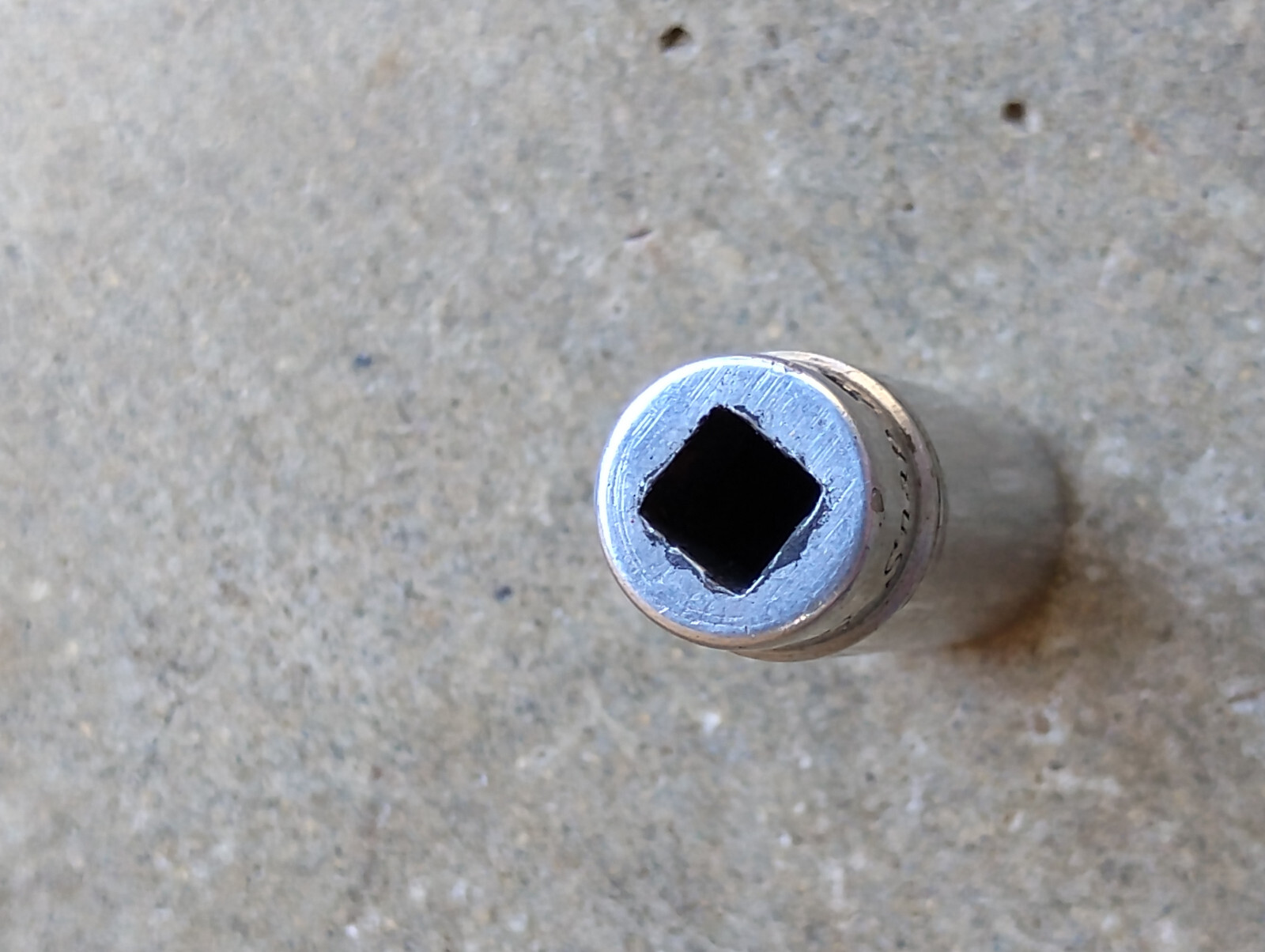 Snap On 1/4″ Drive 7/16″ 6PT SAE Deep Chrome Socket STM14