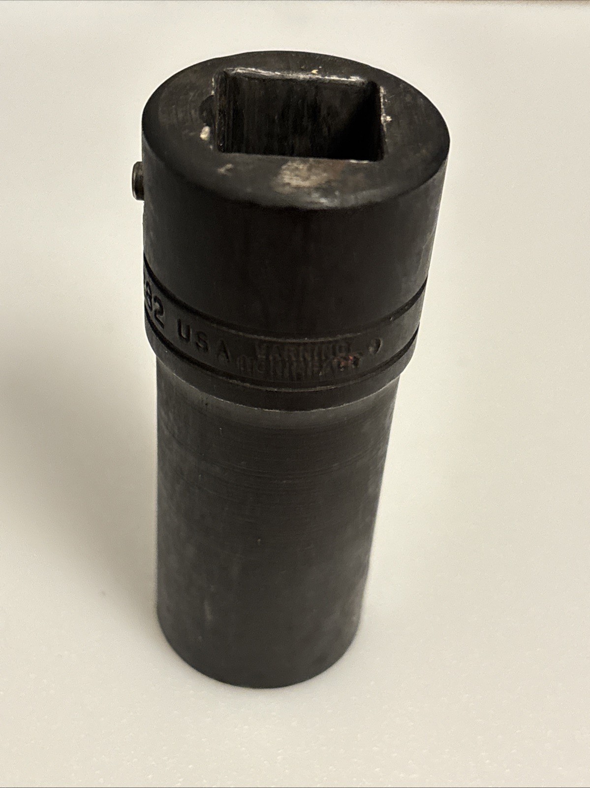 Snap On Tools 3/8” Black Industrial Hand Socket Non-Impact USA GLS282 LS-282 6pt