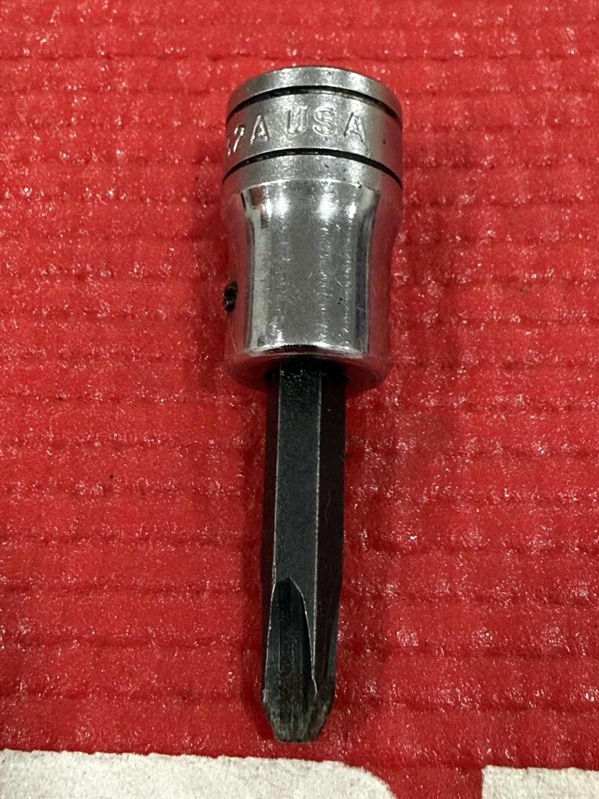 Snap On, 3/8” Drive, #3 Phillips Socket Drive Screwdriver FP32A, USA Made #a