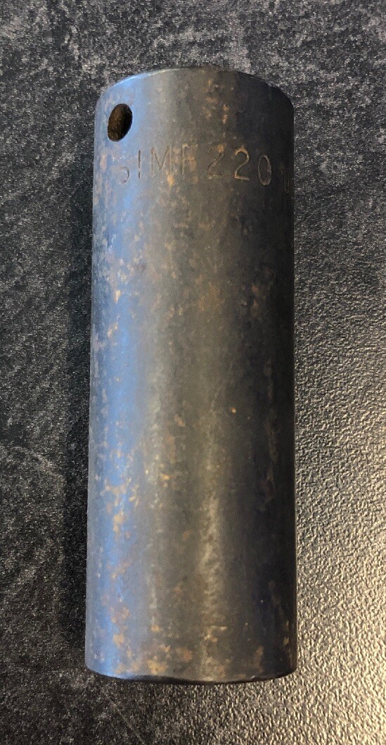 Snap-On Tools SIMF220 11/16″ 3/8″ Drive 6pt Deep Impact Socket