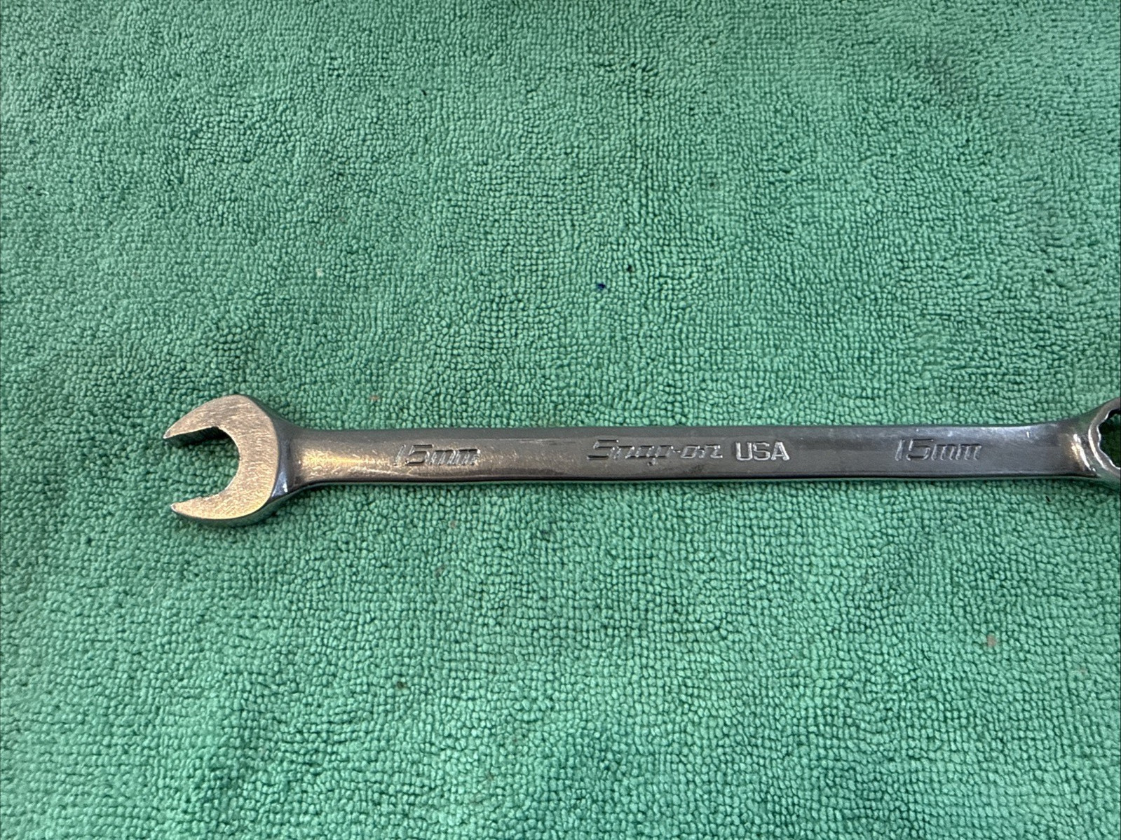 Snap On SOEXM15 15mm 12 Point Metric Flank Drive Plus Combination Wrench