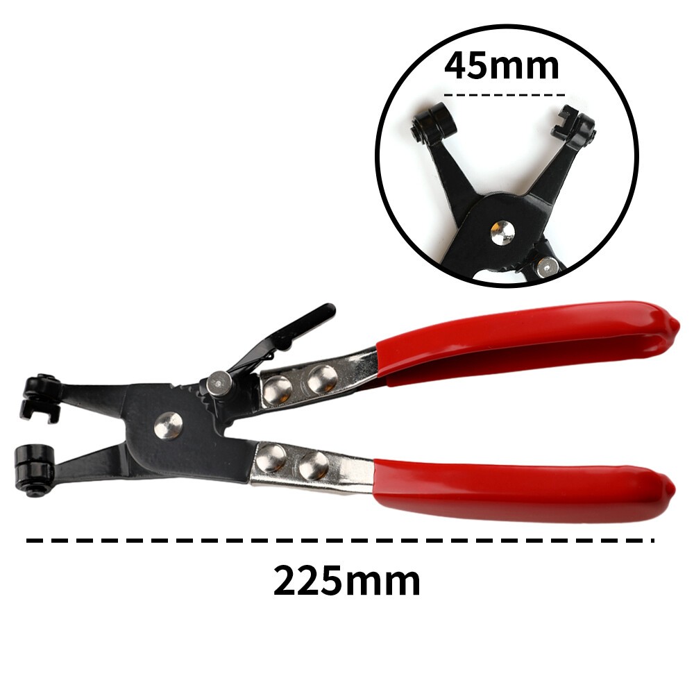 Automotive Hose Clamp Pliers Repair Tool with Swivel Flat Type Removal Car Tools