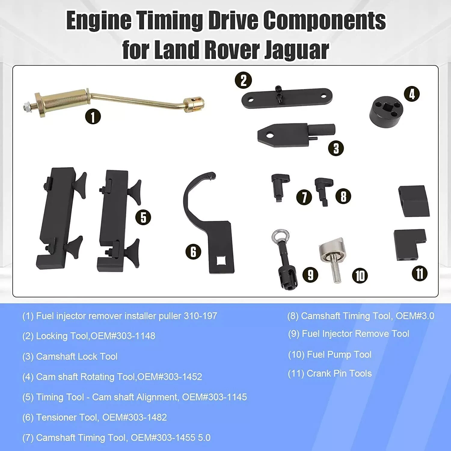 Engine Timing Tool For Land Rover Range Rover Jaguar V8 5.0 L V6 3.0L