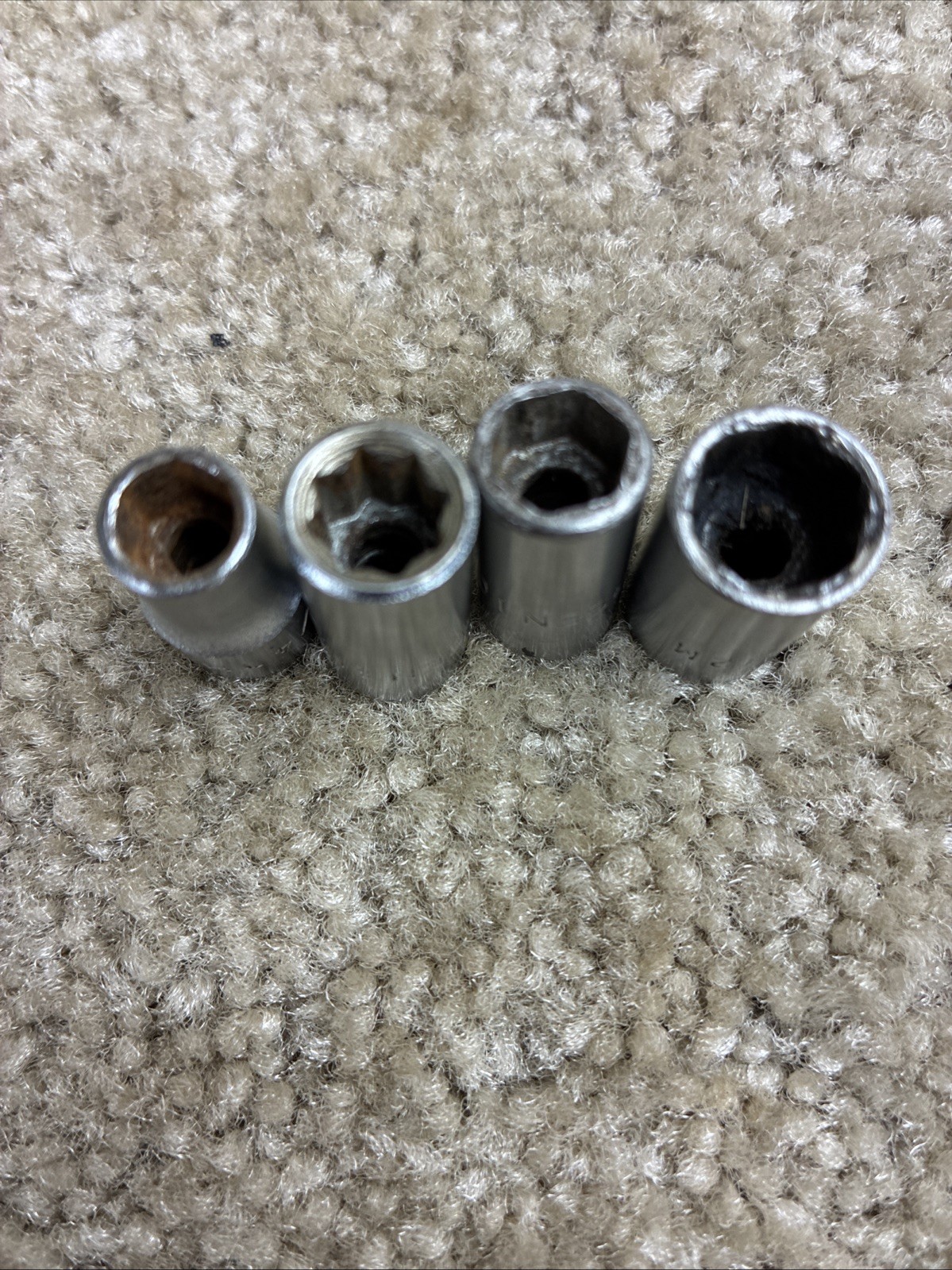 Thorsen #3810 3/8 Ratchet/Socket Set SAE 1968 Vintage