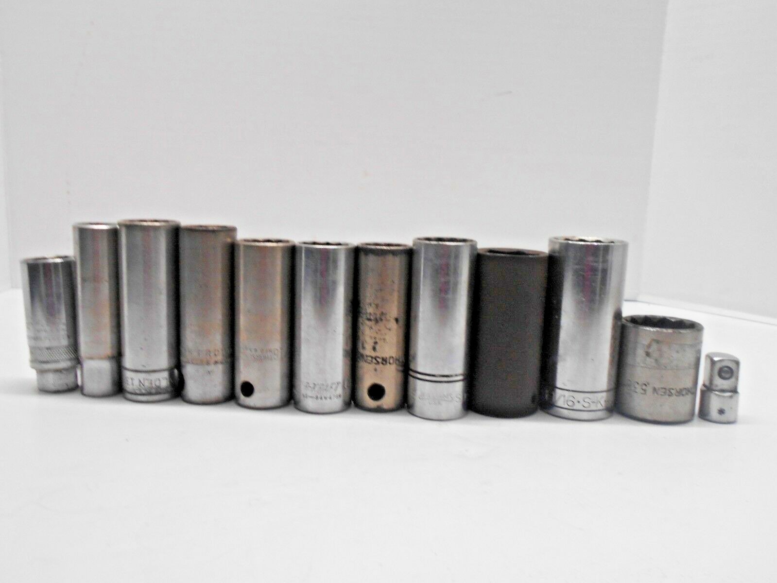 Lot Of 12 Mixed Brands Sizes & Drives Williams Thorsen S-K All SEA Vintage Tools