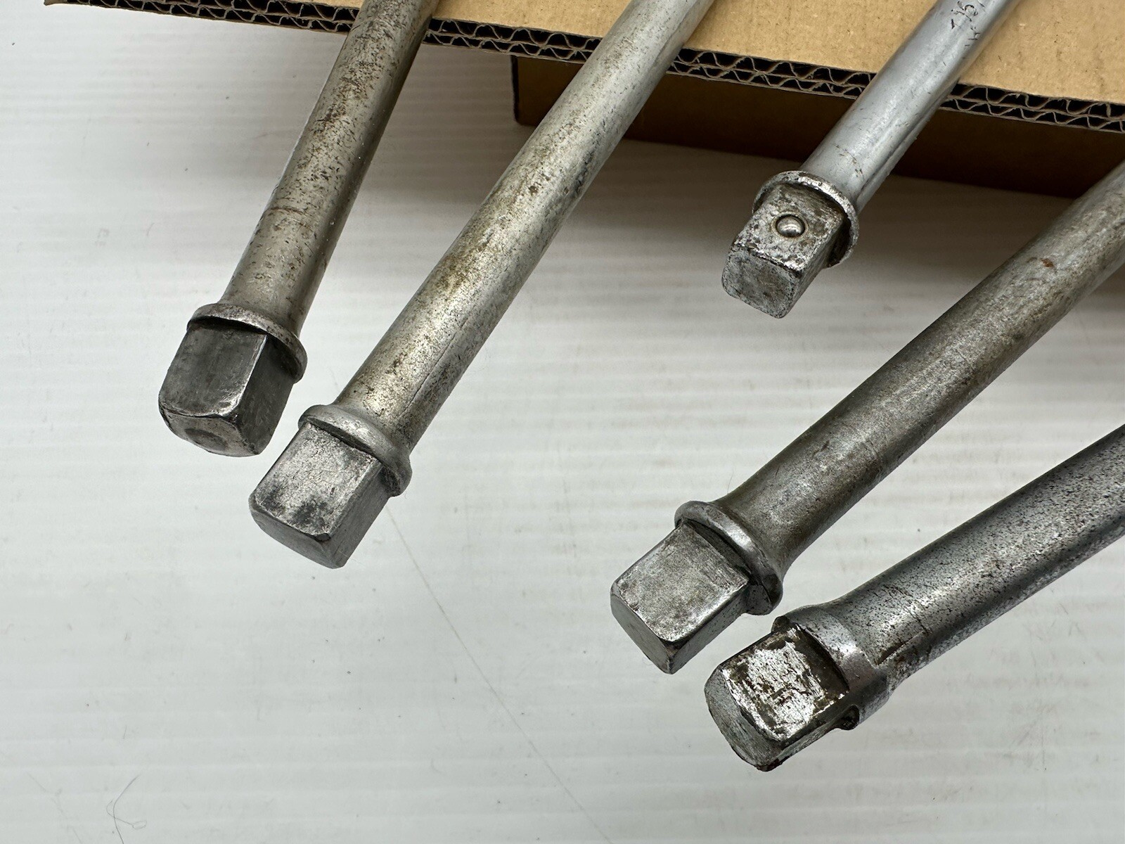 Lot 5 Vintage 1/2” Dr Speed Wrench Socket Handle Tool 2 Made in USA Husky PENENS