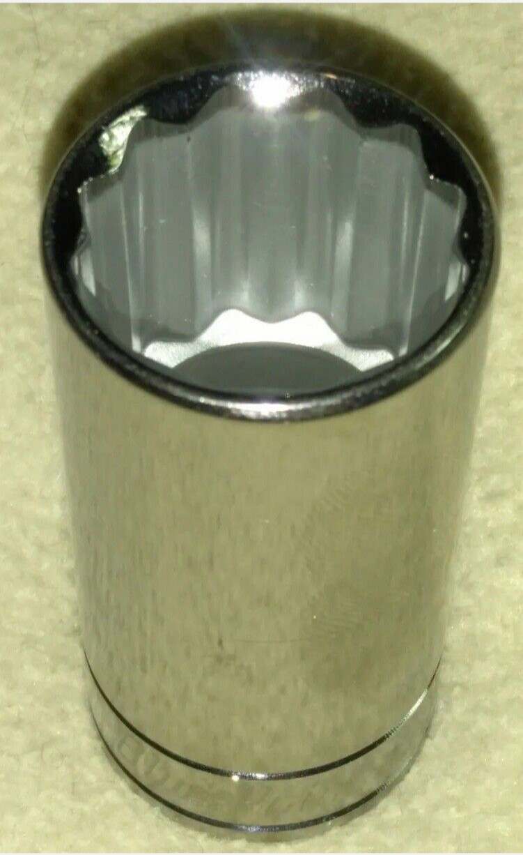 BLUE POINT Tools BLPLM3812, 3/8″ DRIVE, 12MM. SOCKET, DEEP/HIGH, 12 POINT.