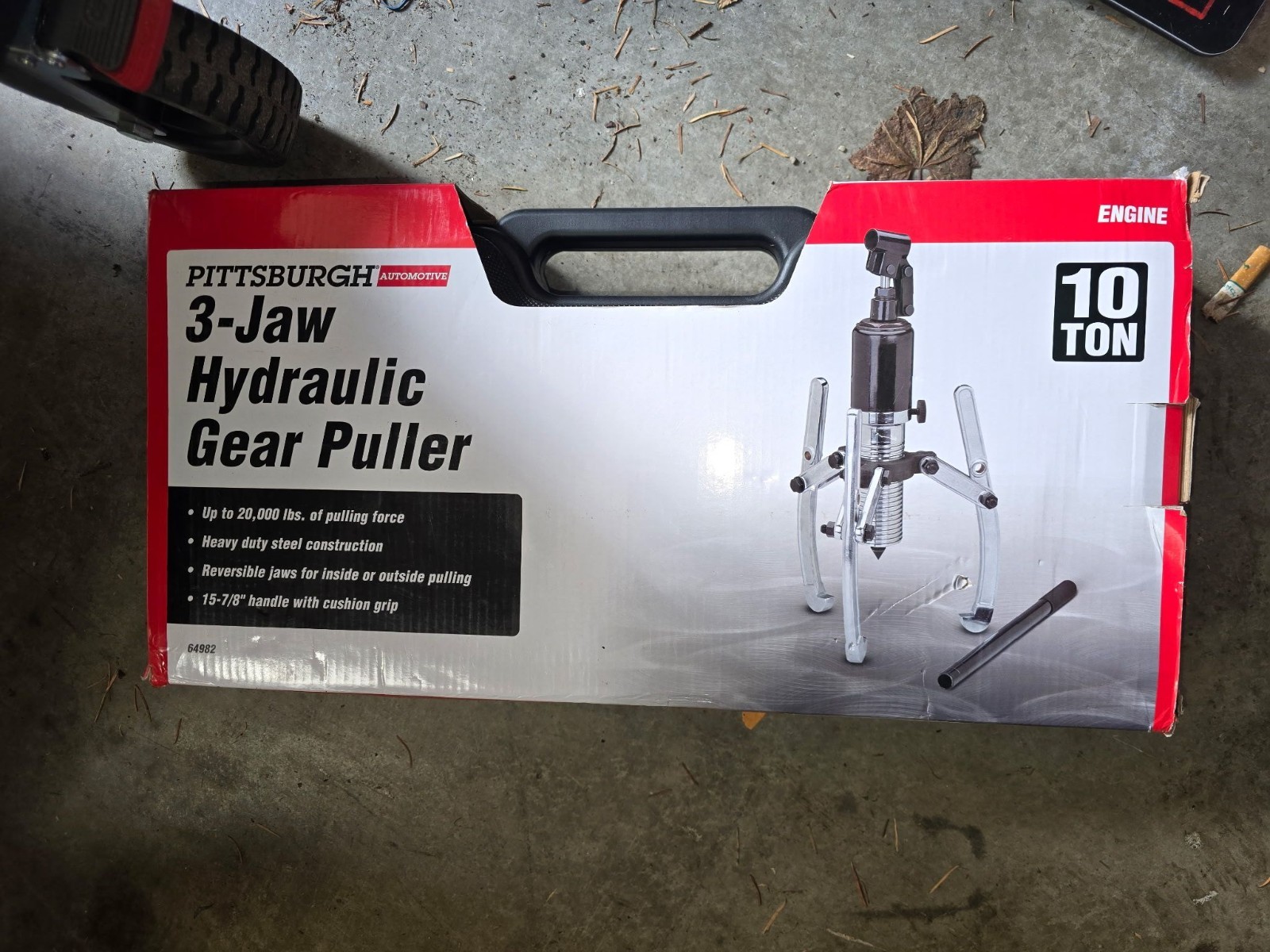Pittsburg 3-Jaw Hydraulic Gear Puller