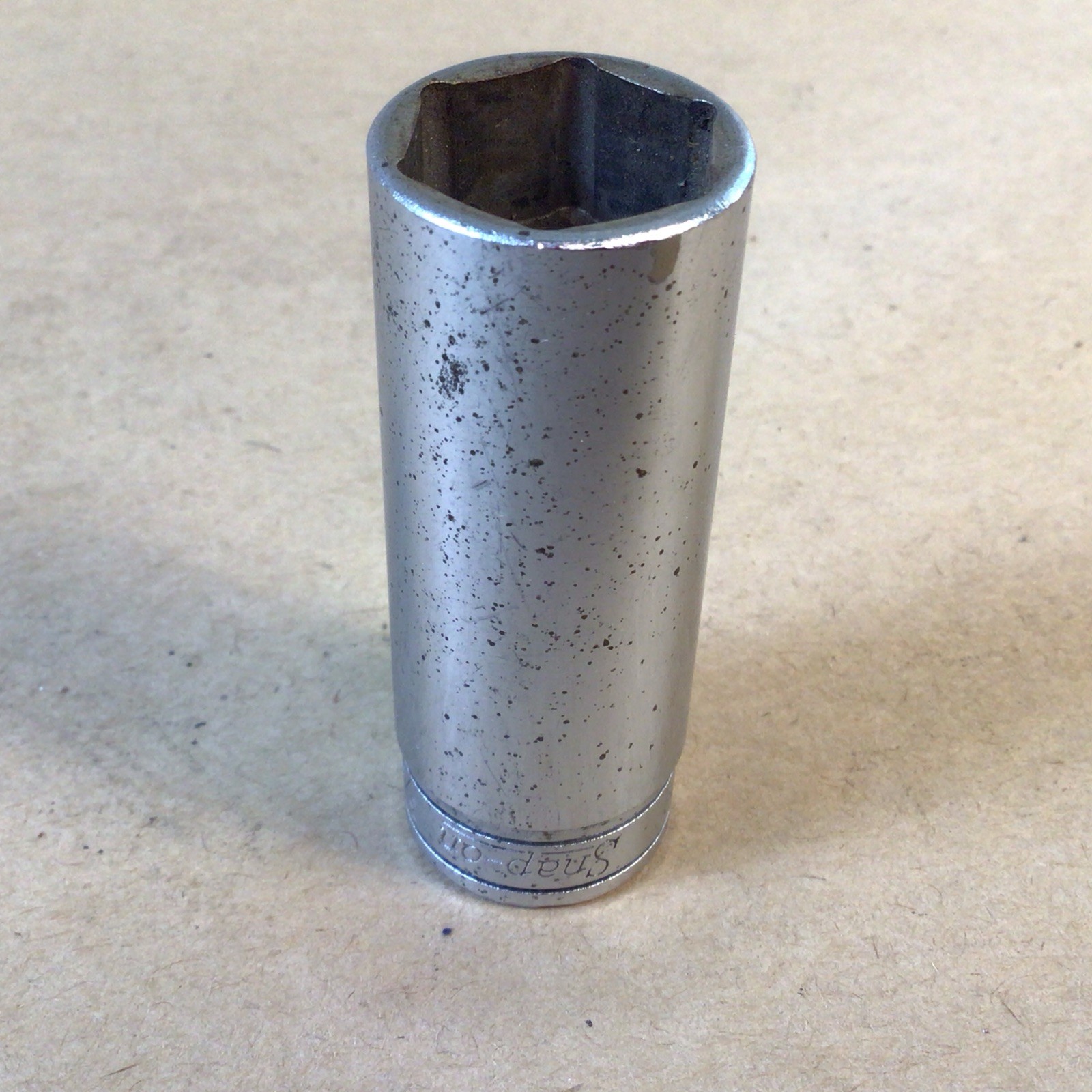 Snap on SFS241 3/8″ Drive 6 Point SAE 3/4 Deep Chrome Socket USA