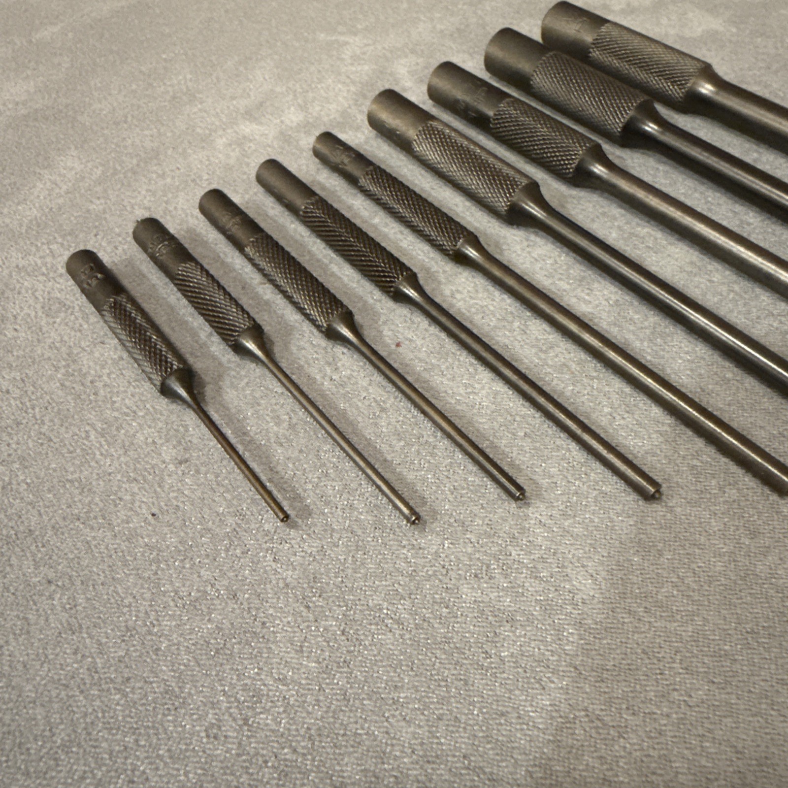 Matco Tools 9 Piece Roll Pin Punch Set – SPRP9T