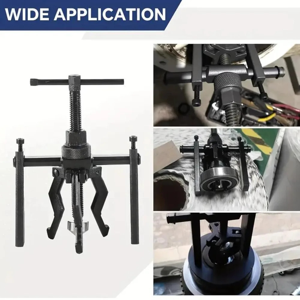 Motorcycle Inner Bearing Puller Gear Three-claw Puller Car Repair Tool Kit