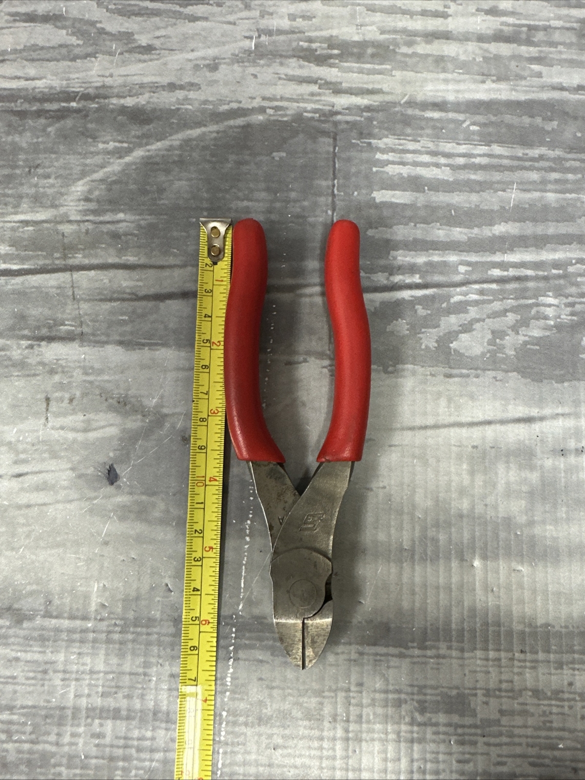 Snap-on 86ACF 6-1/2 Inch Red Grip Power Edge Diagonal Cutters