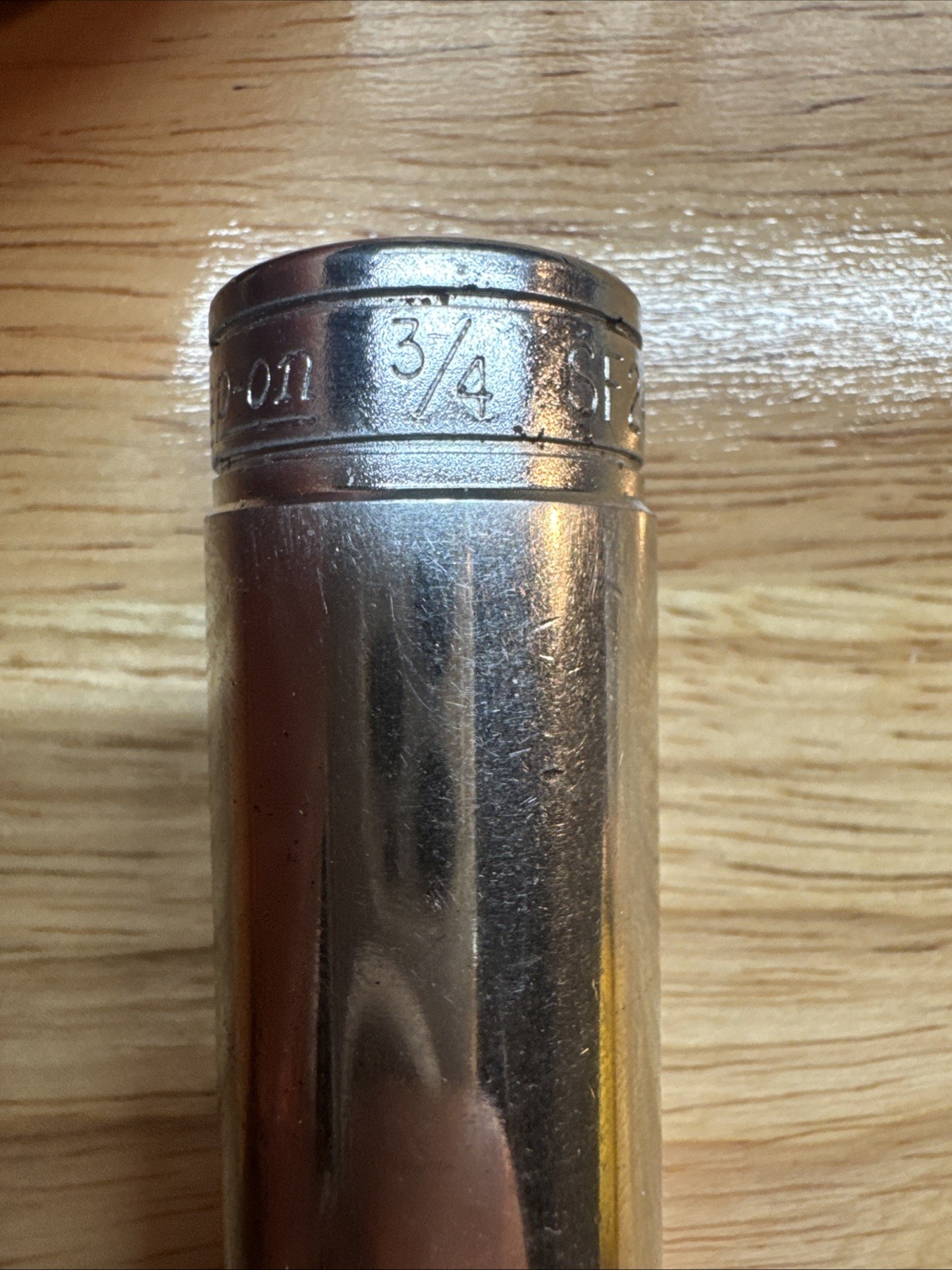 Snap On SF-241 3/4” inch SAE 3/8” Drive 12 Point Deep Socket