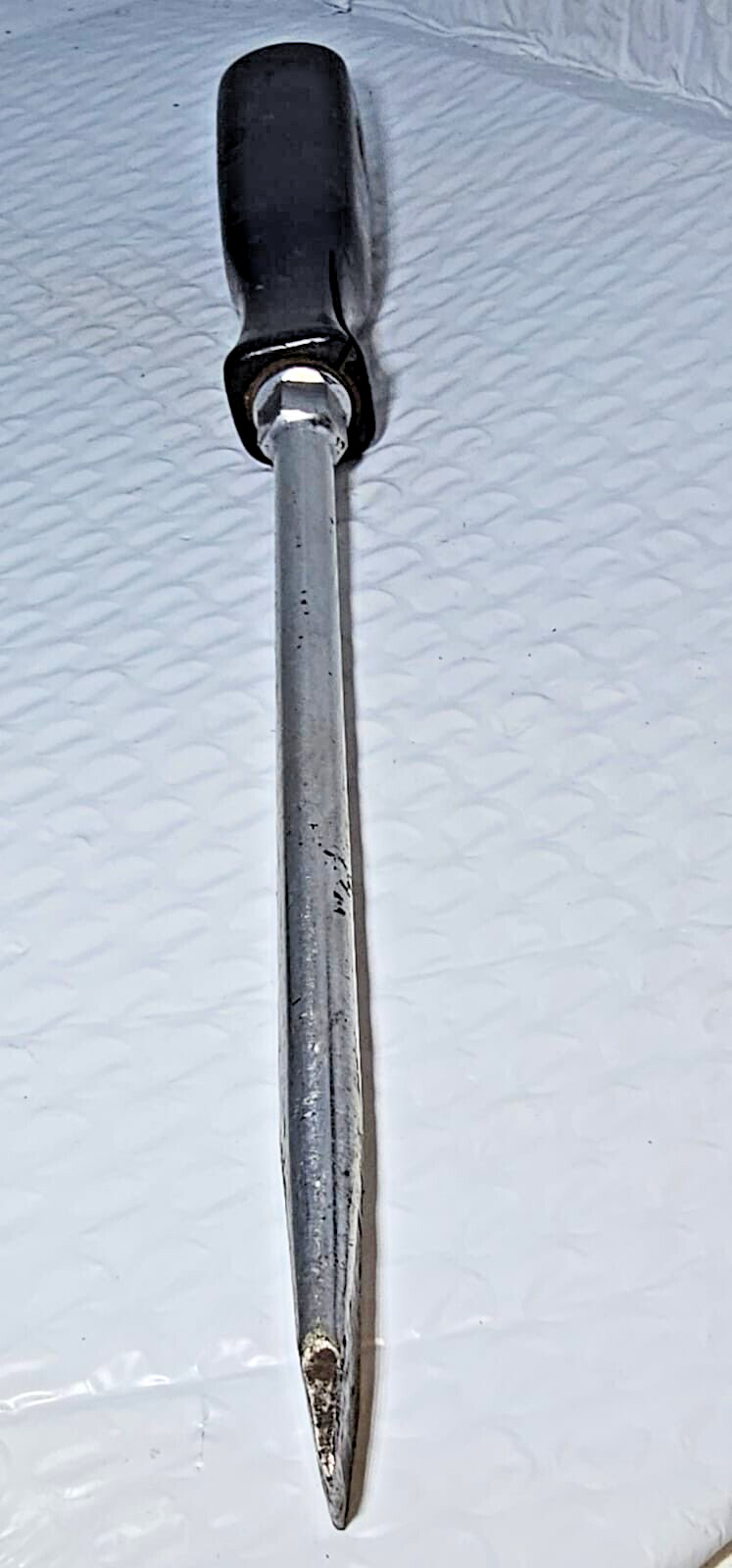 SNAP On SSD8, FLAT / SLOTTED 8″ SHAFT SCREWDRIVER *HEAVY DUTY HARD HANDLE*