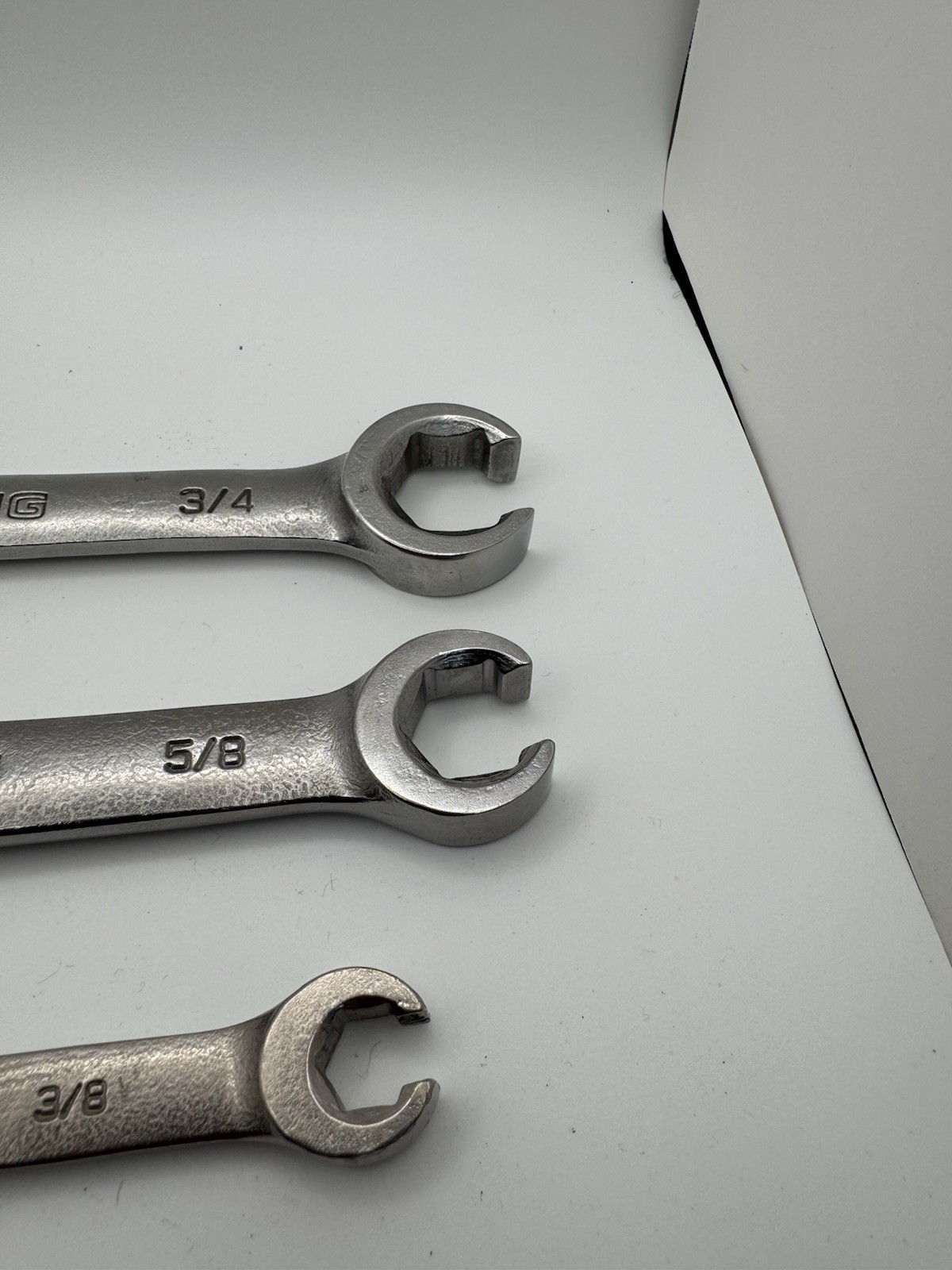 Armstrong 3pc Double Flare Nut Wrench Set ( 3/8”, 7/16”,5/8”,11/16”,3/4”,7/8”)